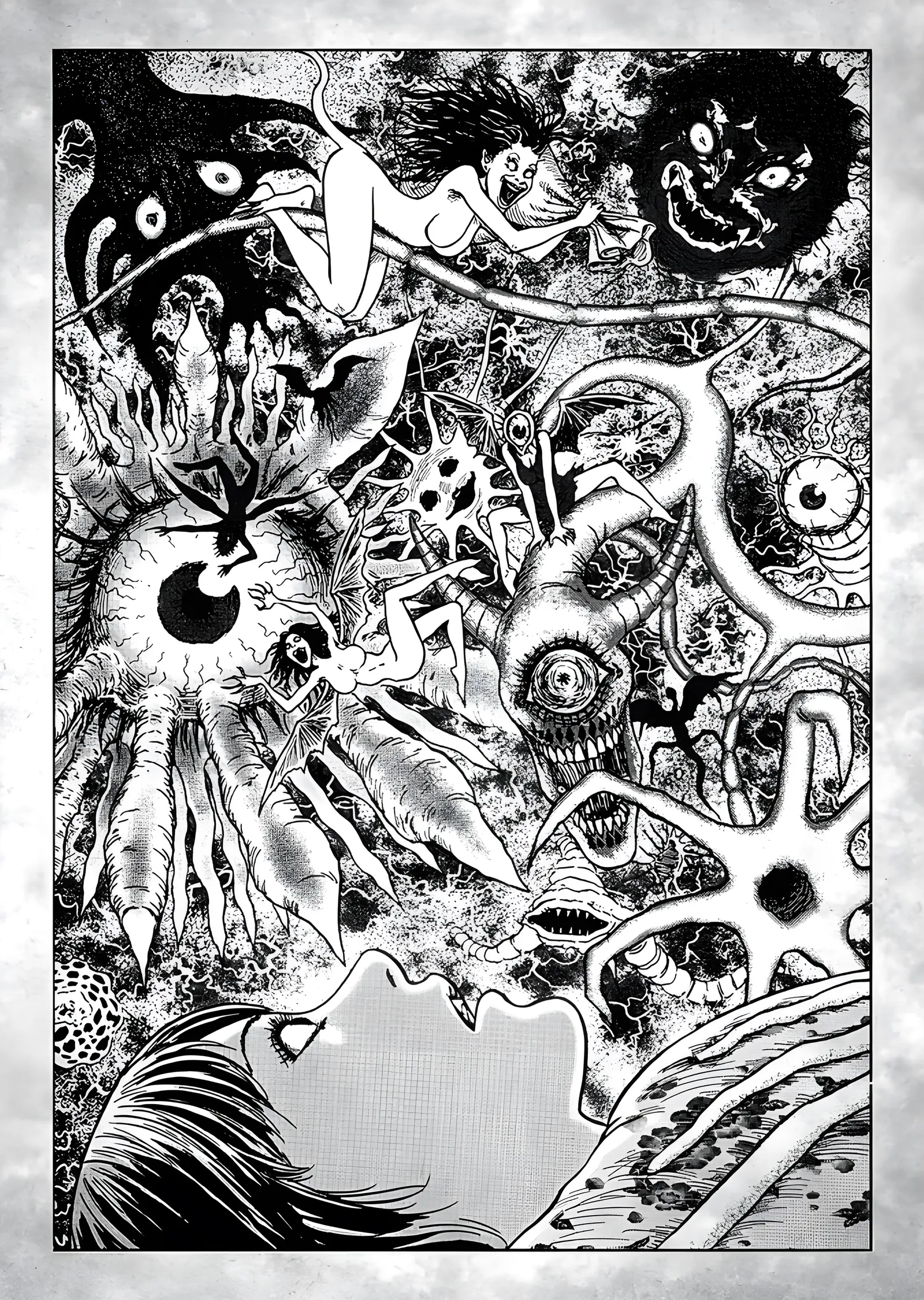 Junji Ito - Kâbus Kolajı metal tablo