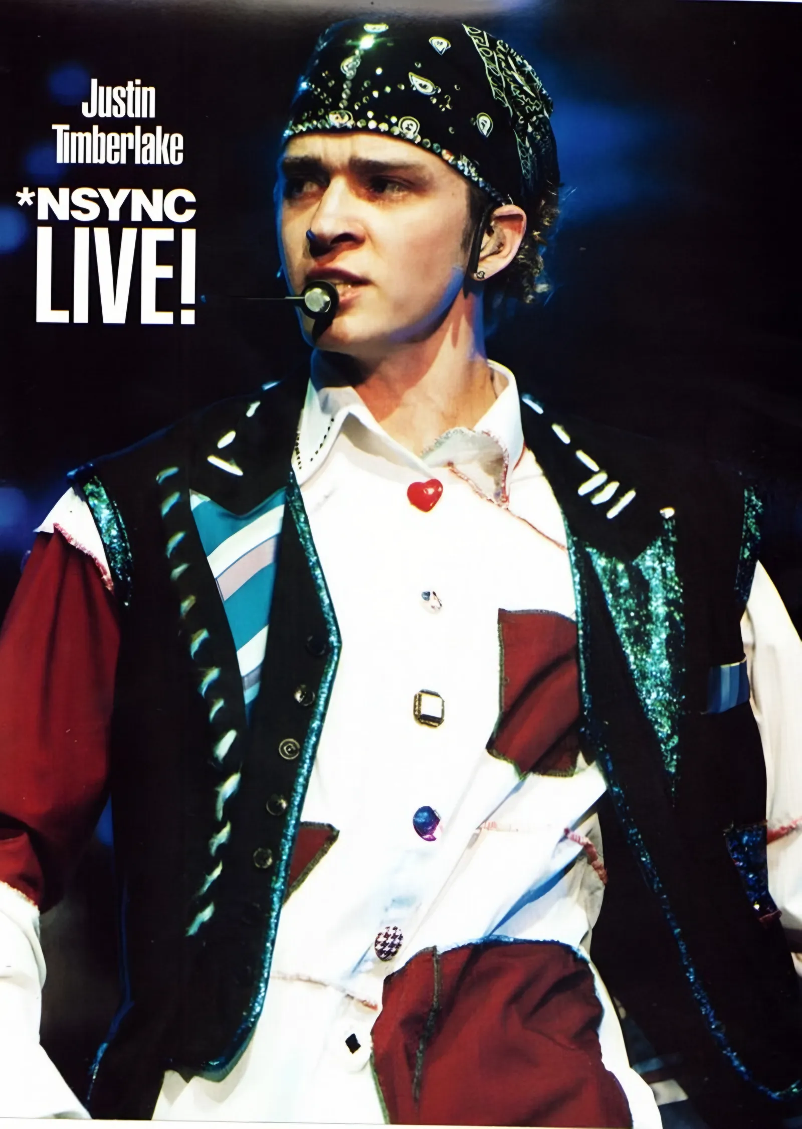 Justin Timberlake - NSYNC Live metal tablo