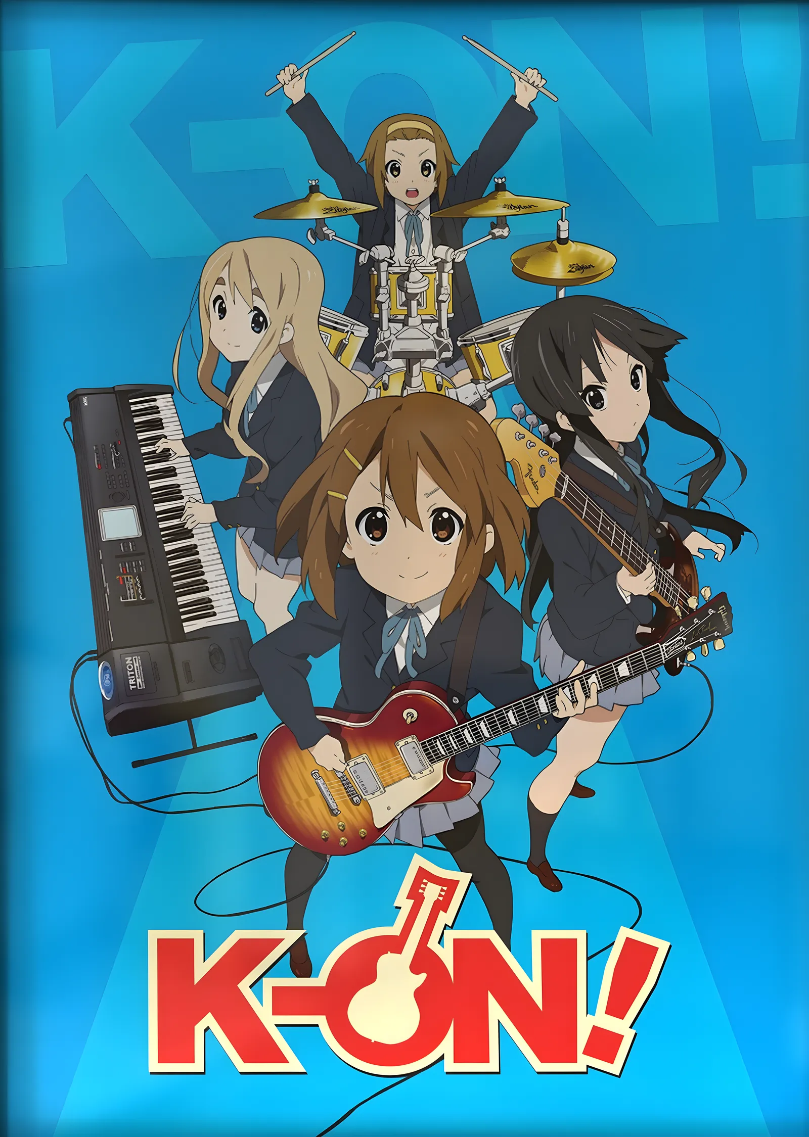 K-On! metal tablo