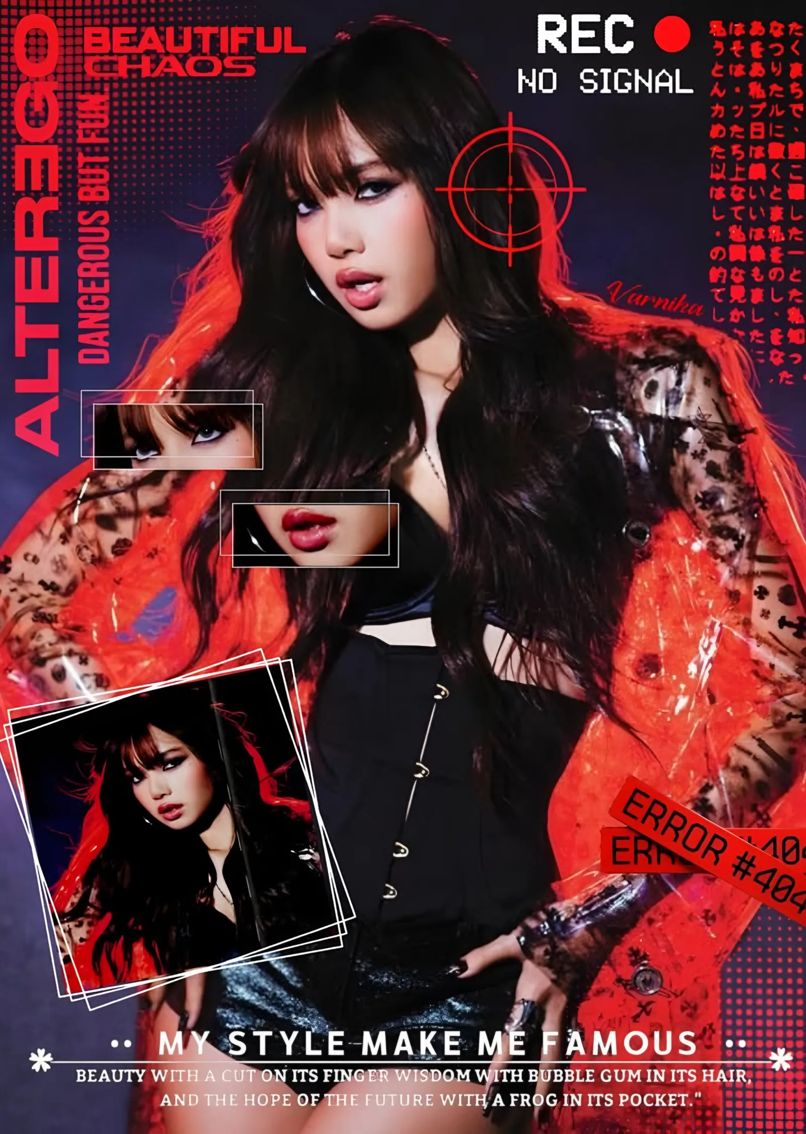 K-Pop Estetiği: Alter Ego Posteri metal tablo