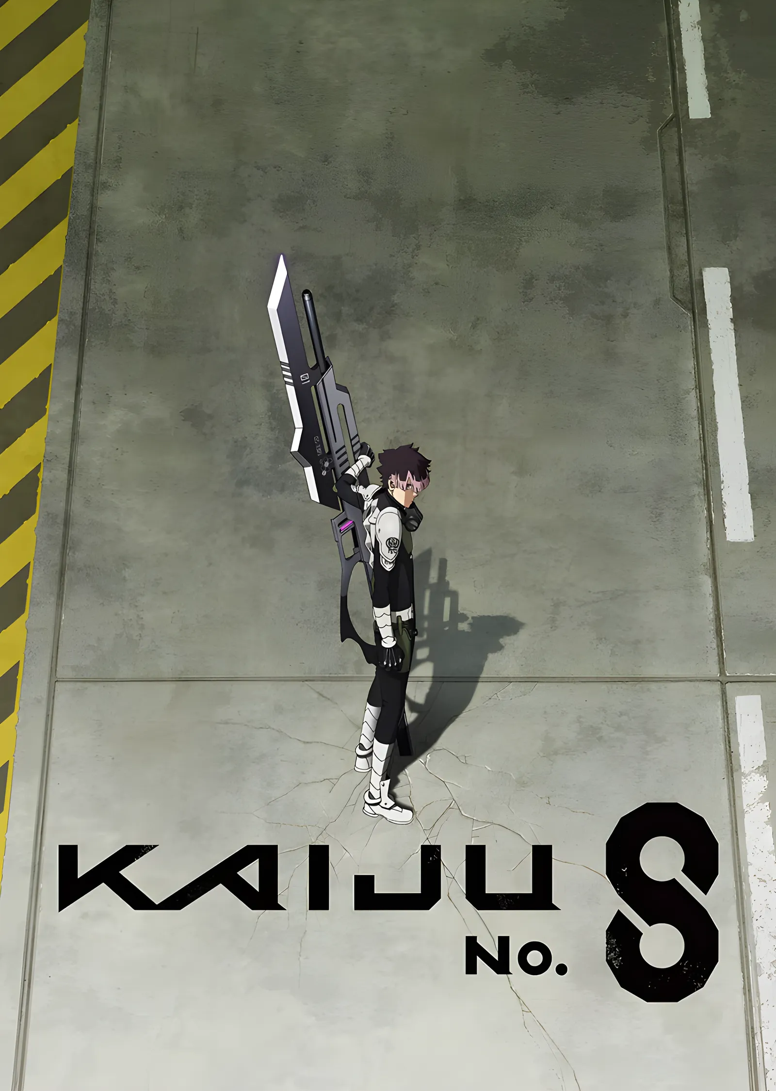 Kaiju No. 8 - Savunma Kuvveti metal tablo
