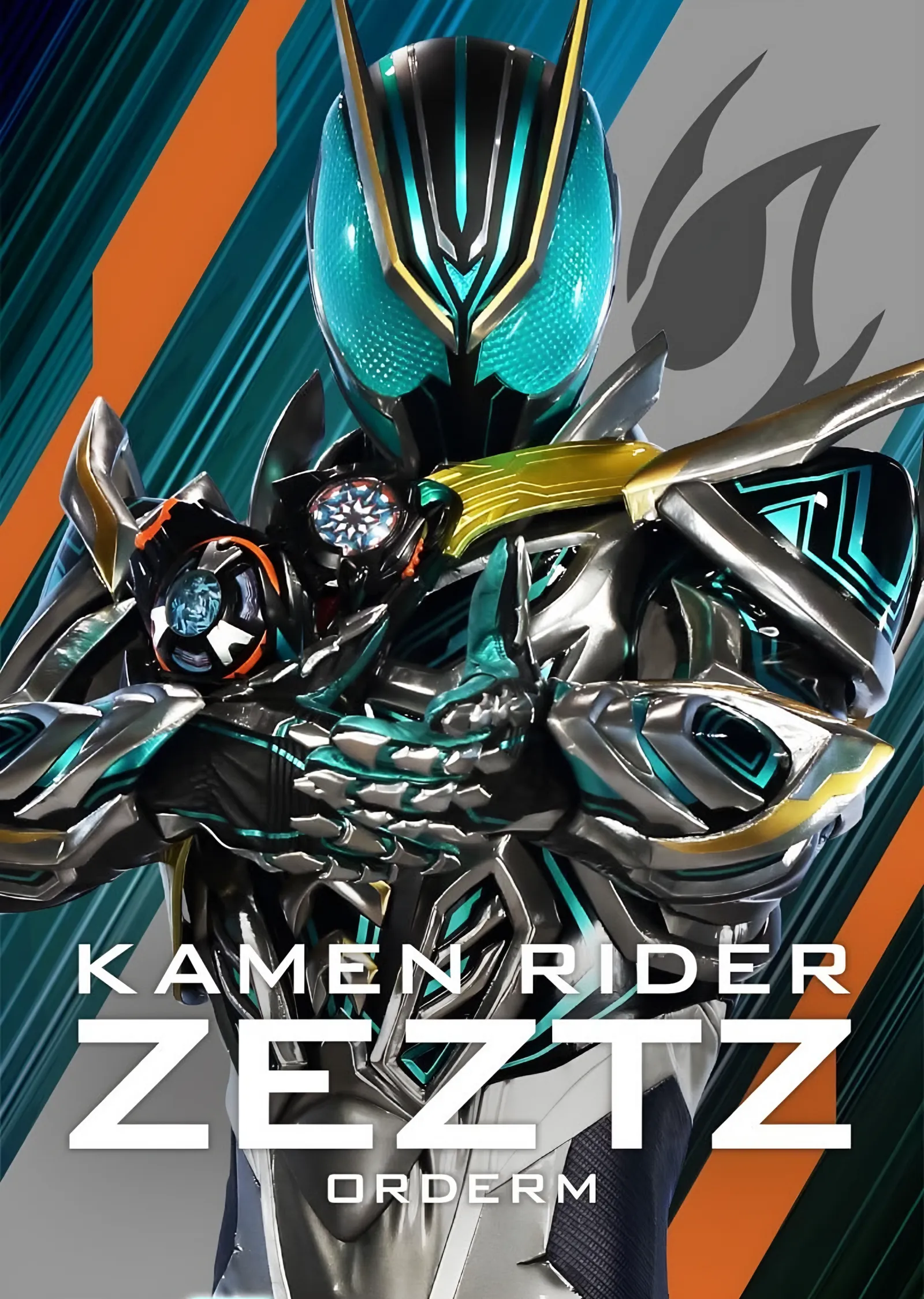 Kamen Rider Zeztz Orderm metal tablo