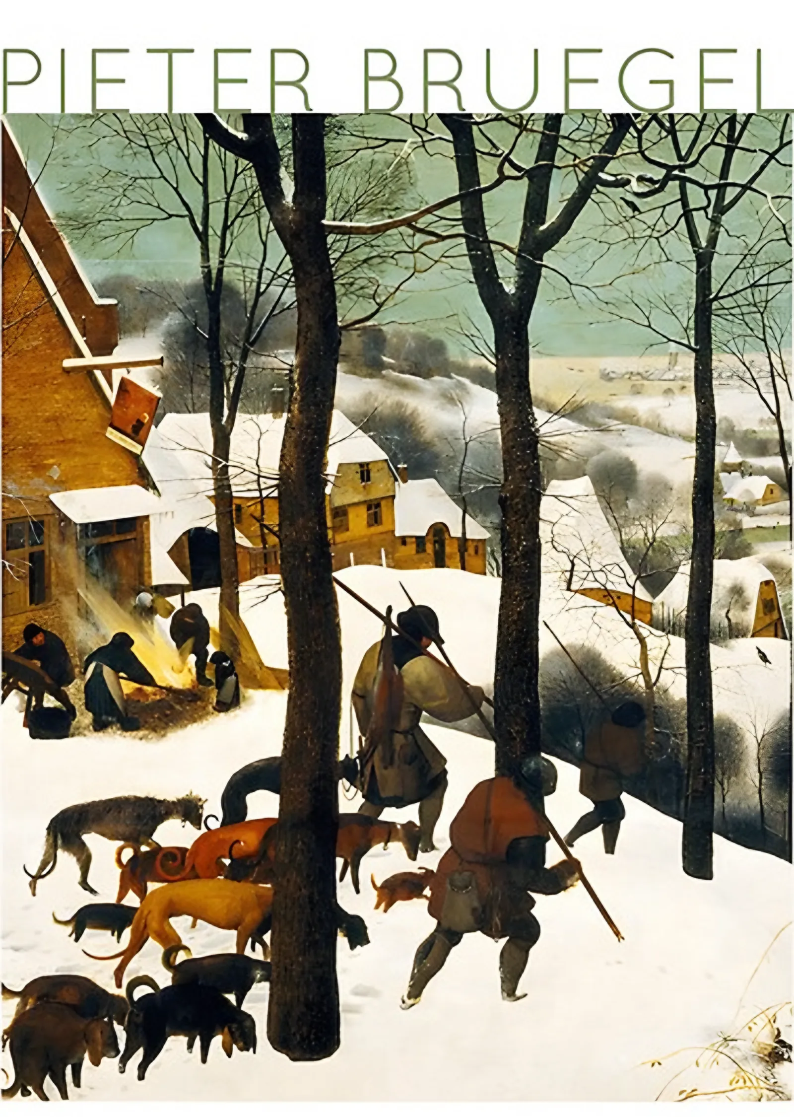 Karda Avcılar - Pieter Bruegel metal tablo
