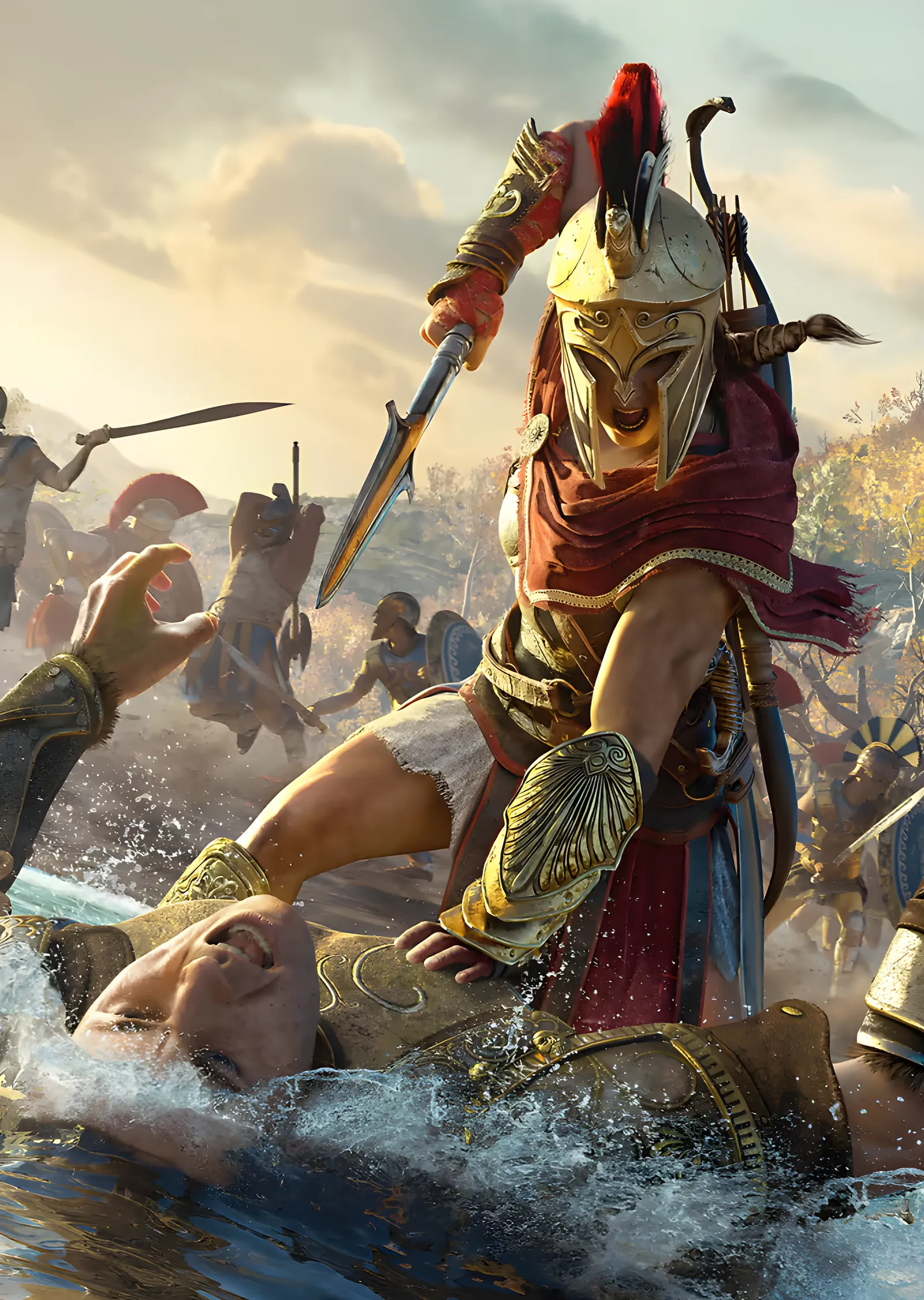 Kassandra - Assassin's Creed Odyssey metal tablo