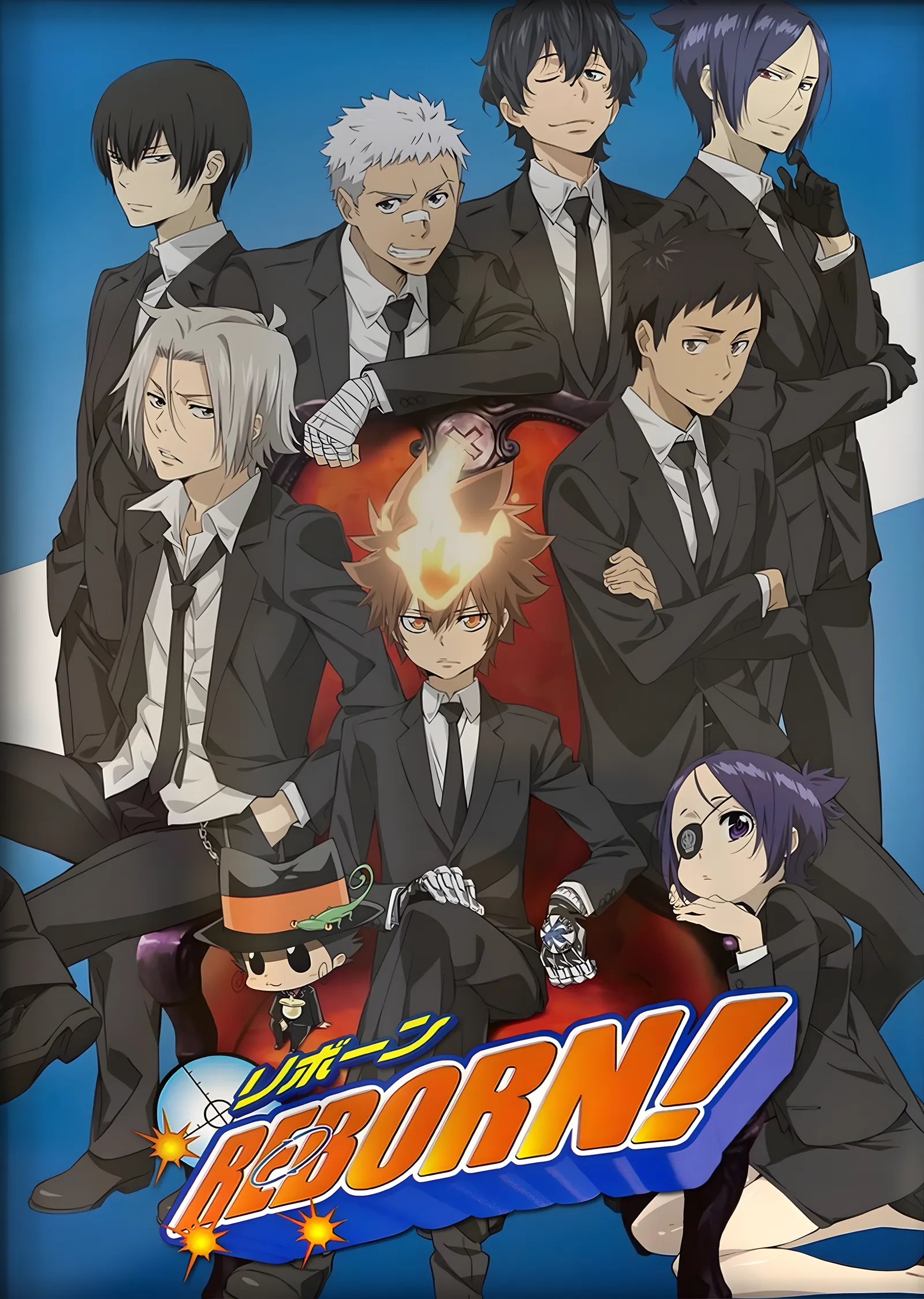 Katekyo Hitman Reborn! metal tablo