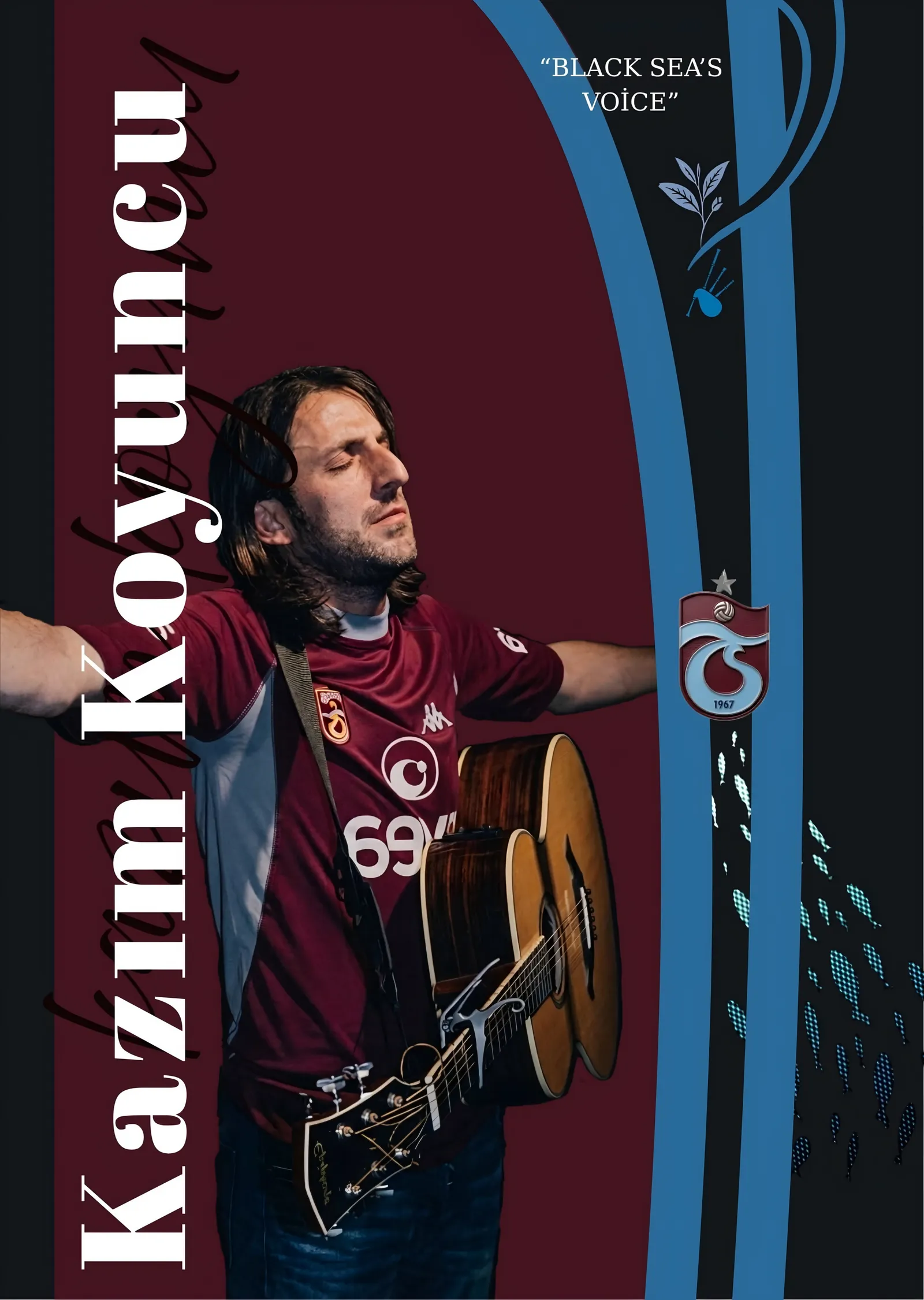 Kazım Koyuncu - Karadeniz'in Sesi metal tablo