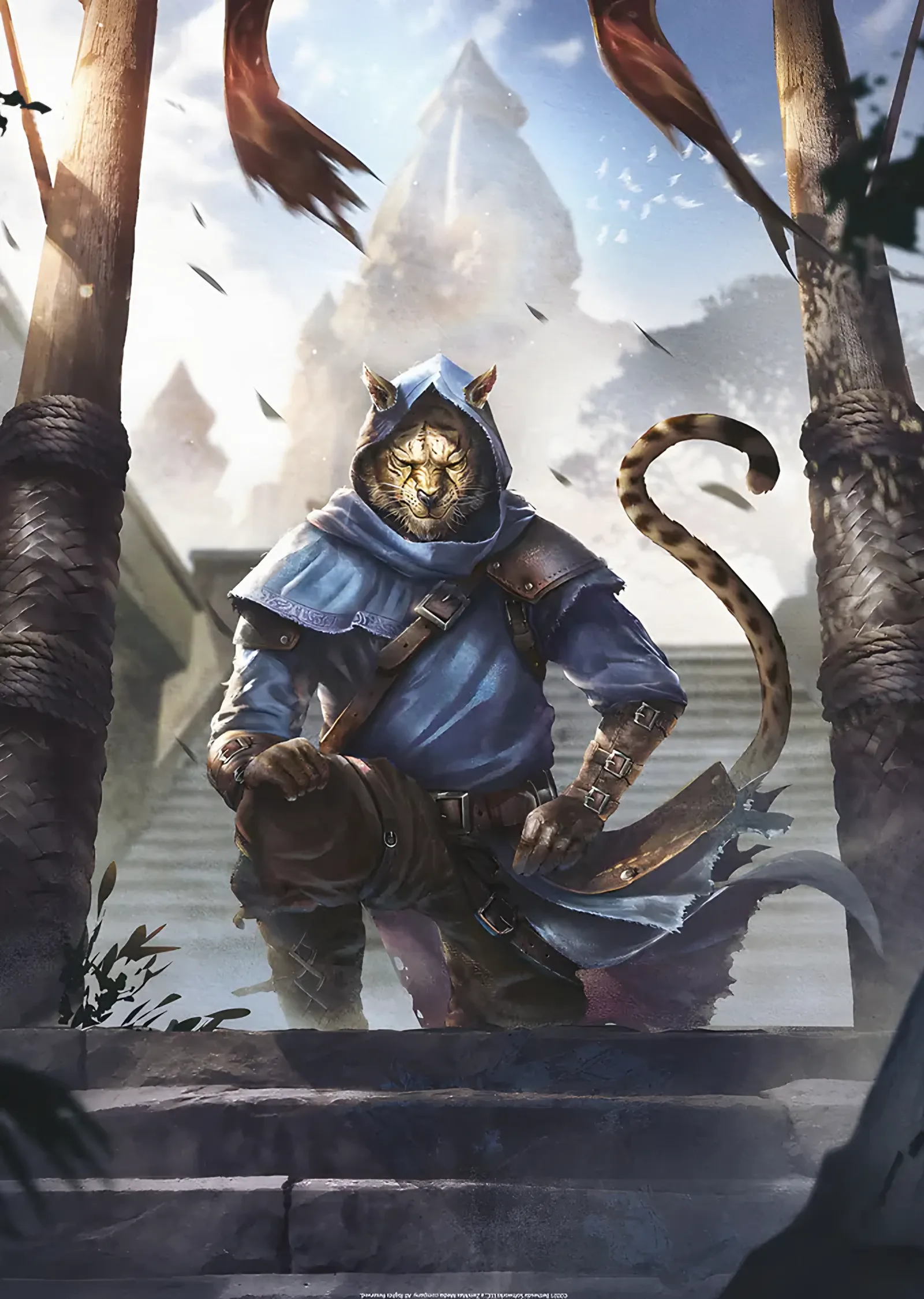 Khajiit Gezgin metal tablo