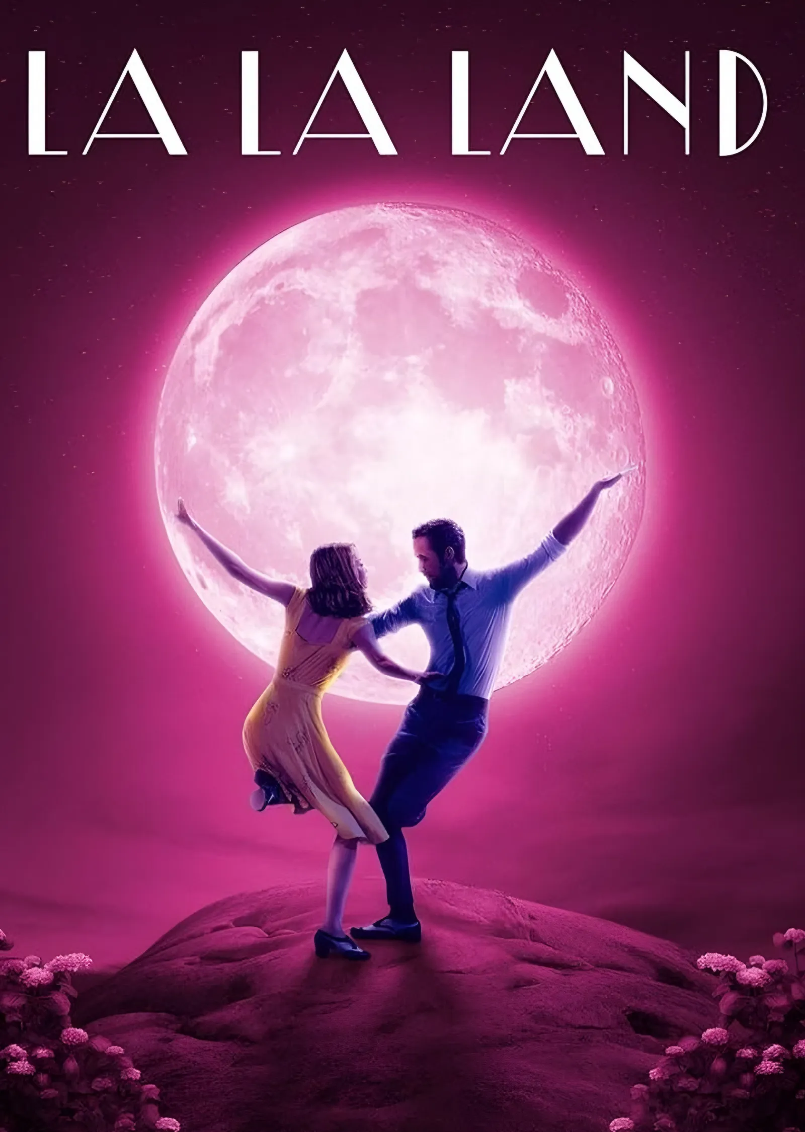 La La Land Dolunay Dansı metal tablo