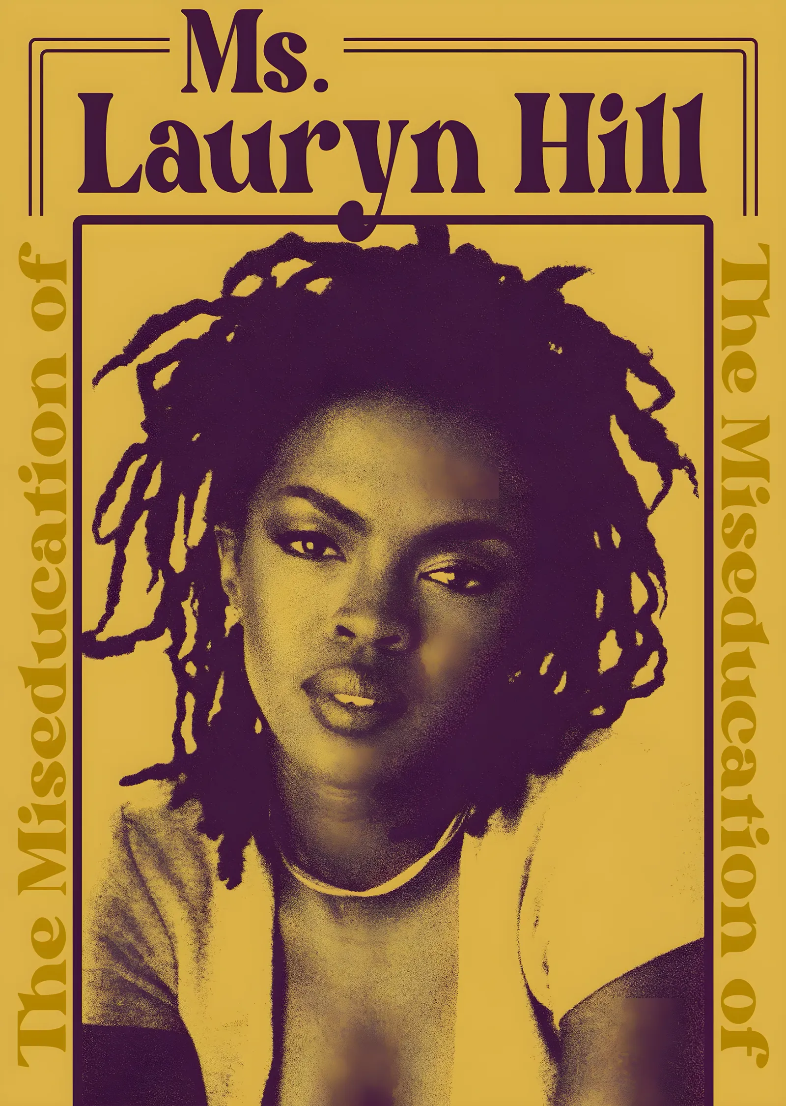 Lauryn Hill - The Miseducation metal tablo