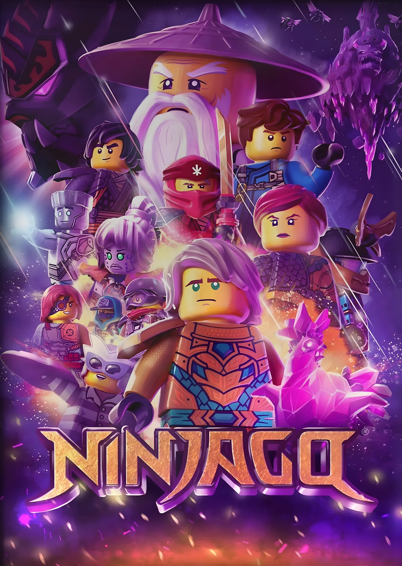 LEGO Ninjago metal tablo