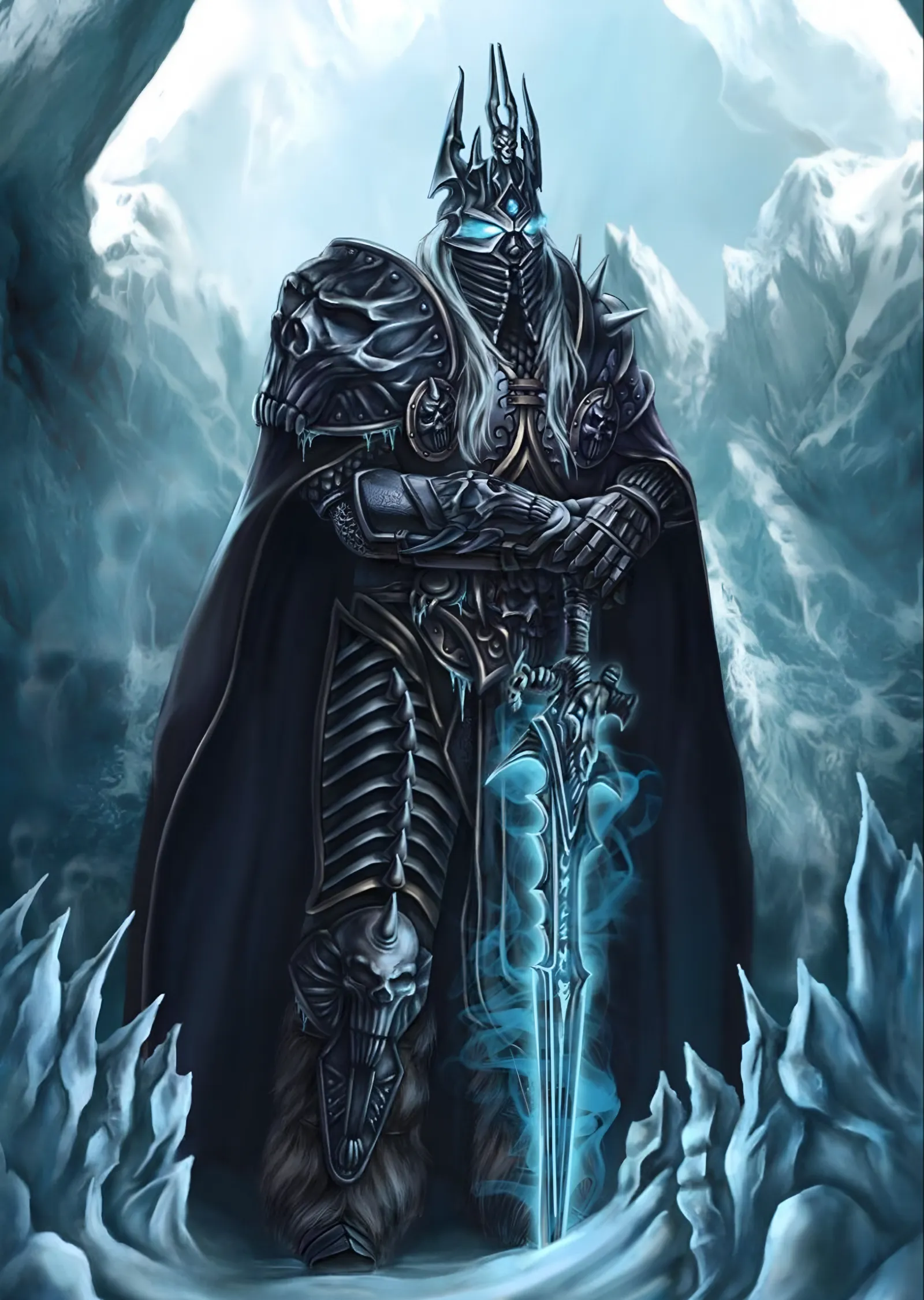 Lich King: Buz Mağarasında - World of Warcraft metal tablo