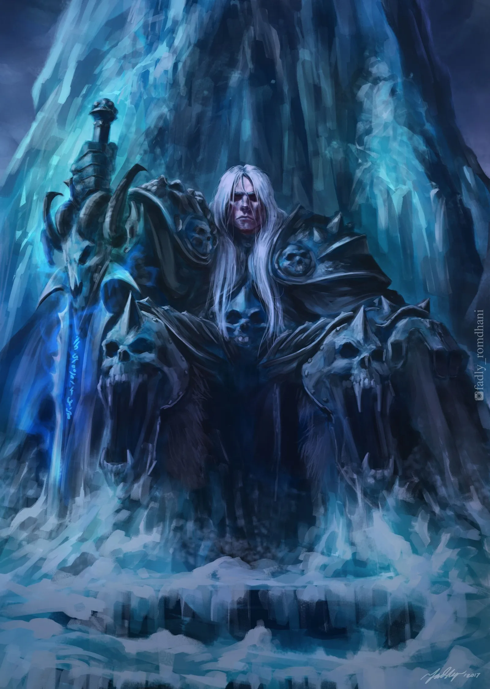 Lich King: Buz Tahtı - World of Warcraft metal tablo