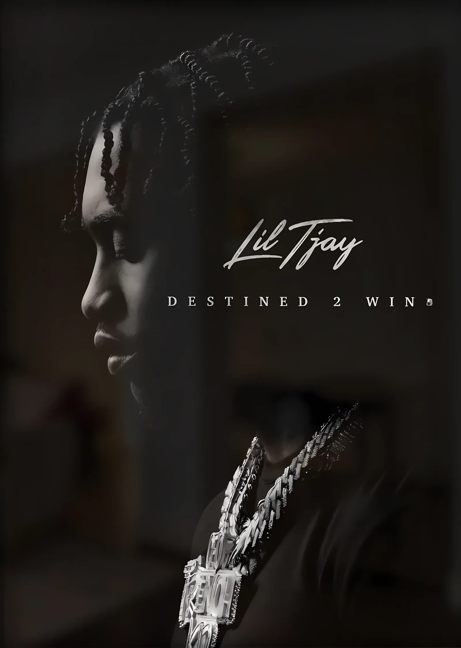Lil Tjay: Destined 2 Win metal tablo