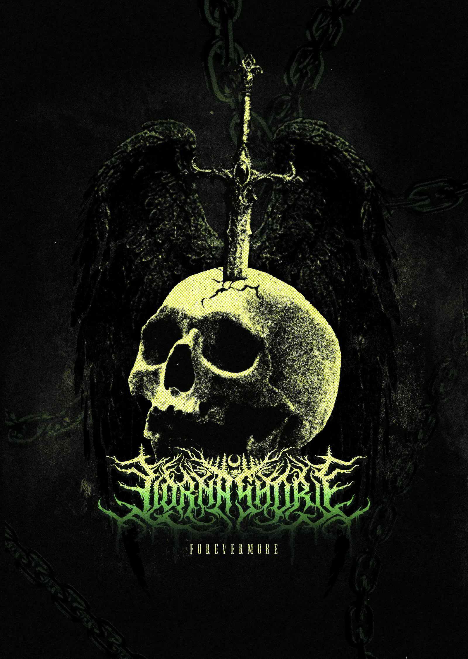 Lorna Shore - Forevermore metal tablo