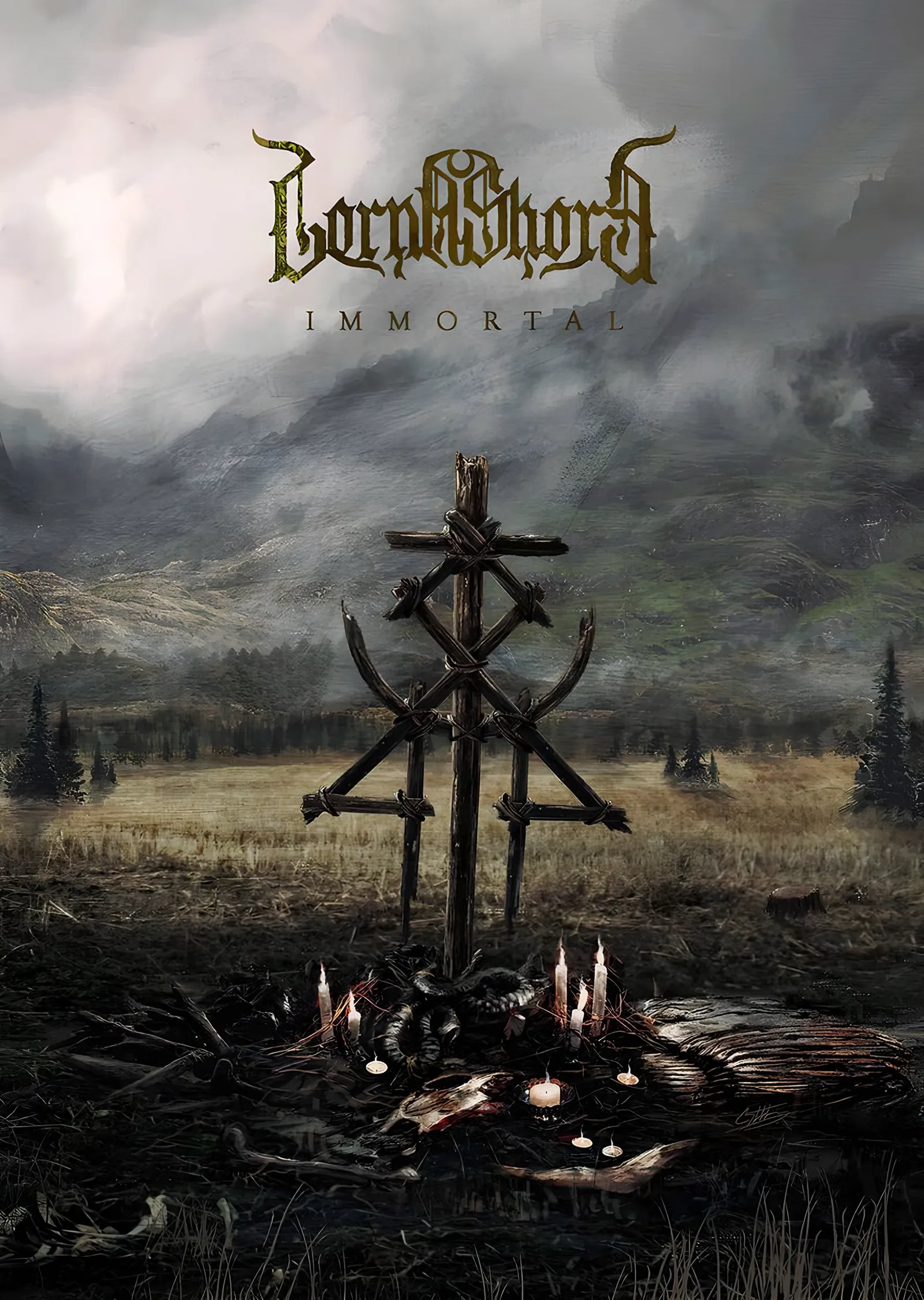 Lorna Shore - Immortal metal tablo
