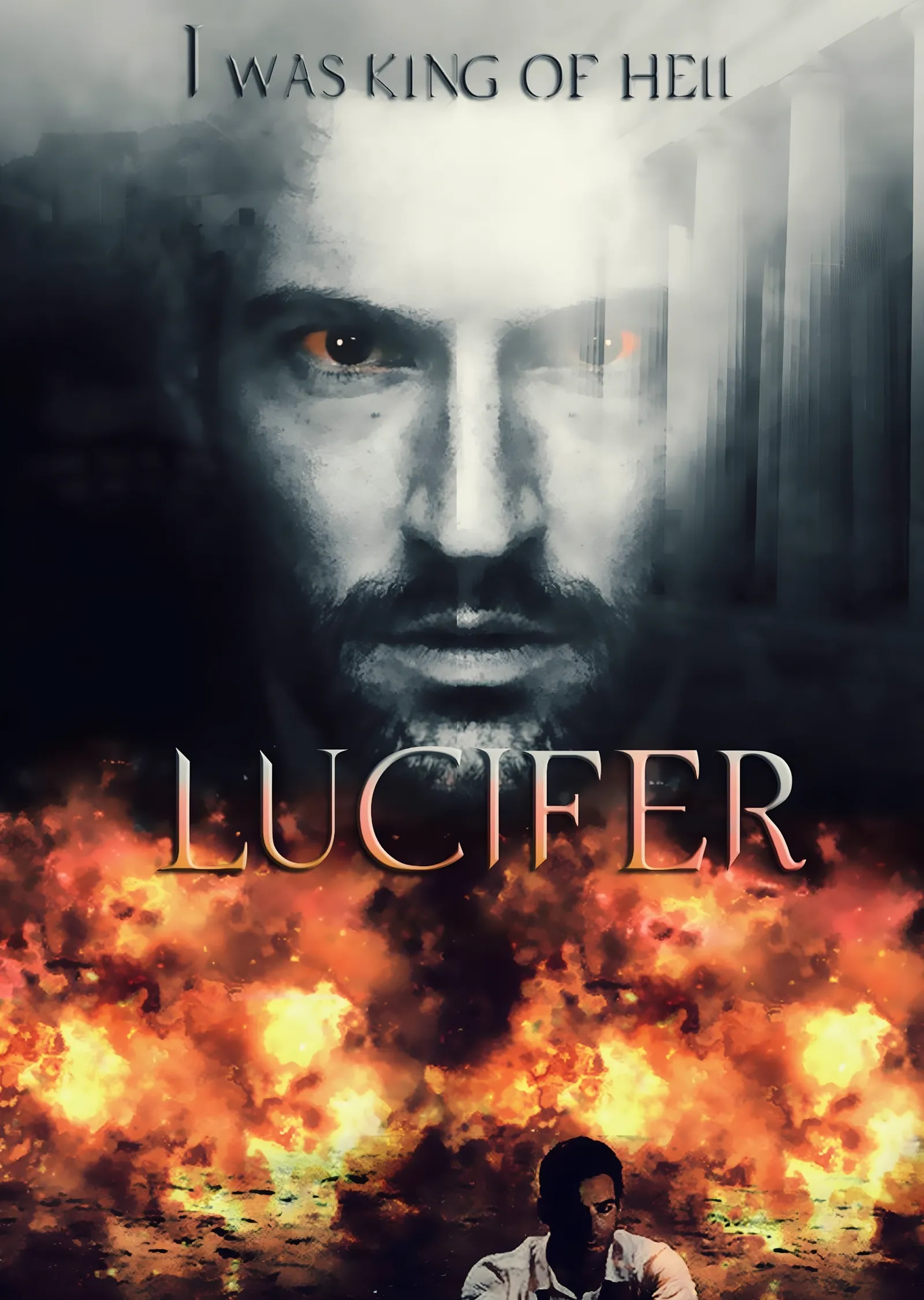 Lucifer: I Was King of Hell metal tablo