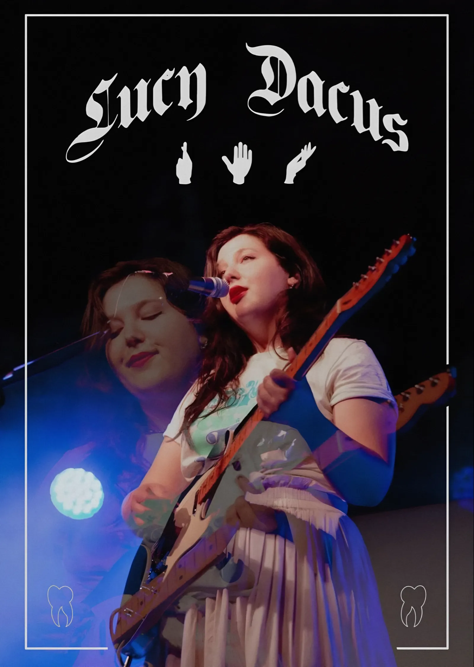 Lucy Dacus - Sahne Afişi metal tablo