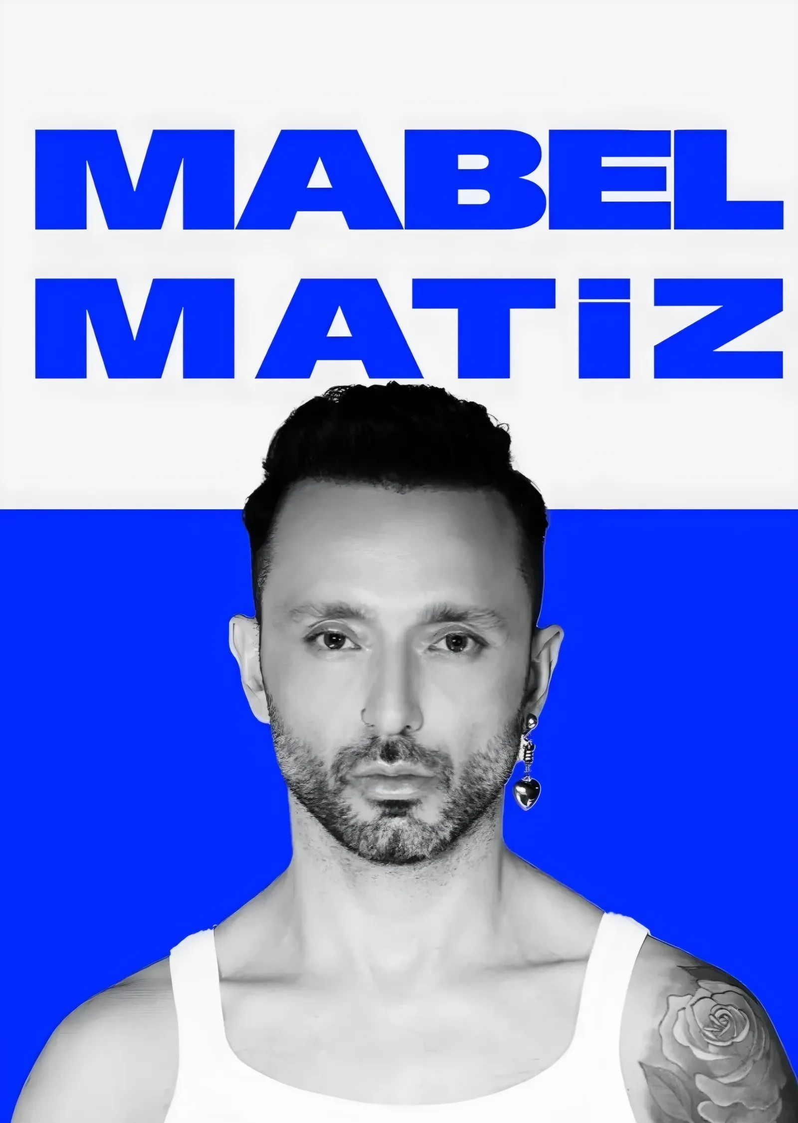 Mabel Matiz - Mavi Portre metal tablo