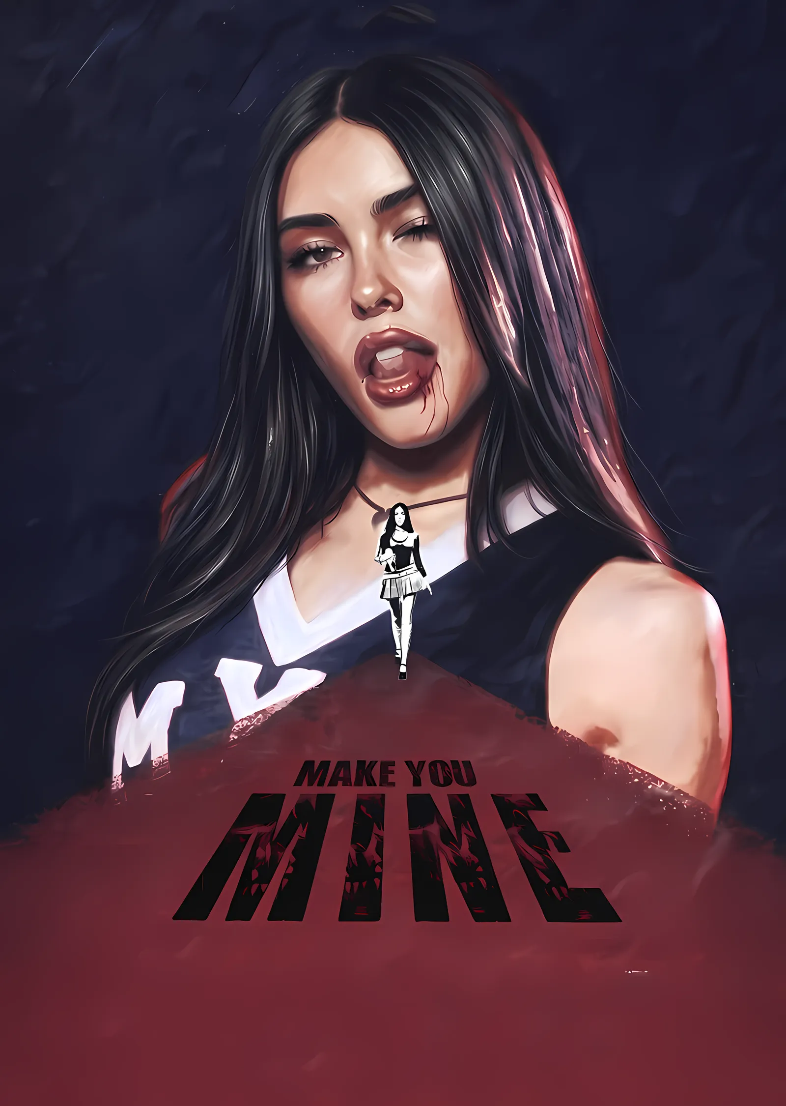 Madison Beer: Make You Mine metal tablo