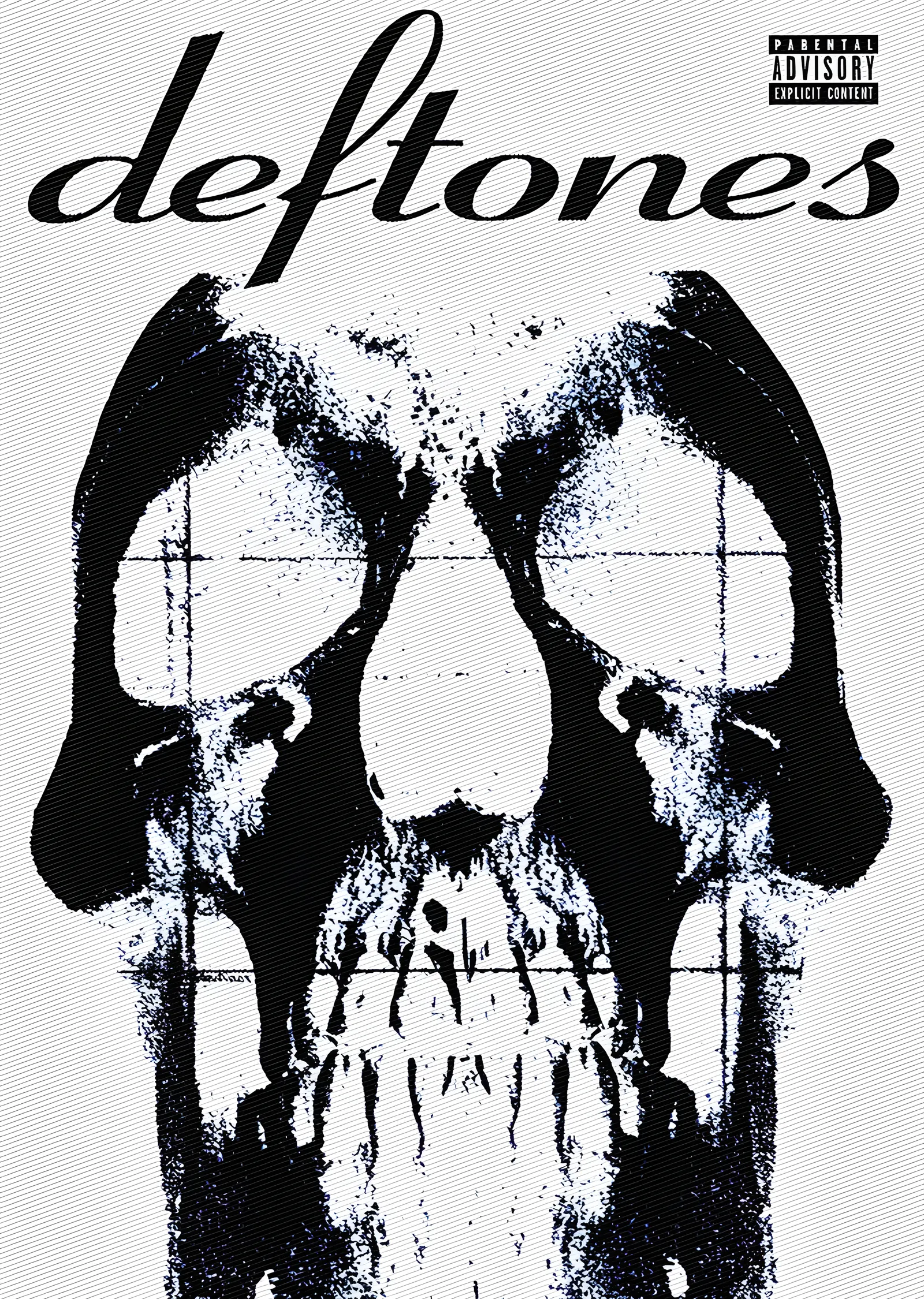 Deftones - Kafatası Kapak metal tablo