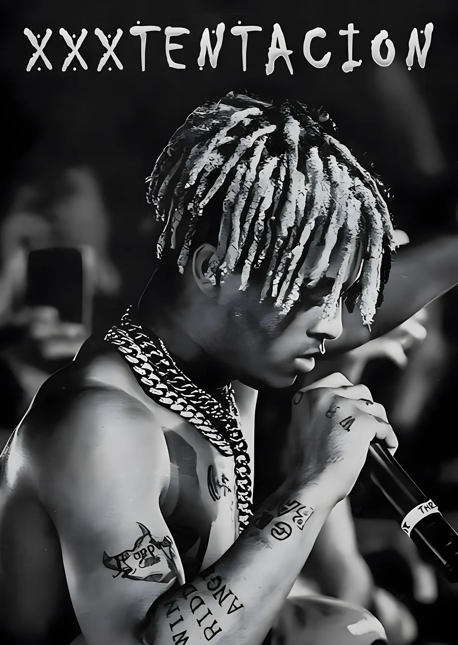 XXXTentacion - Sahnede metal tablo