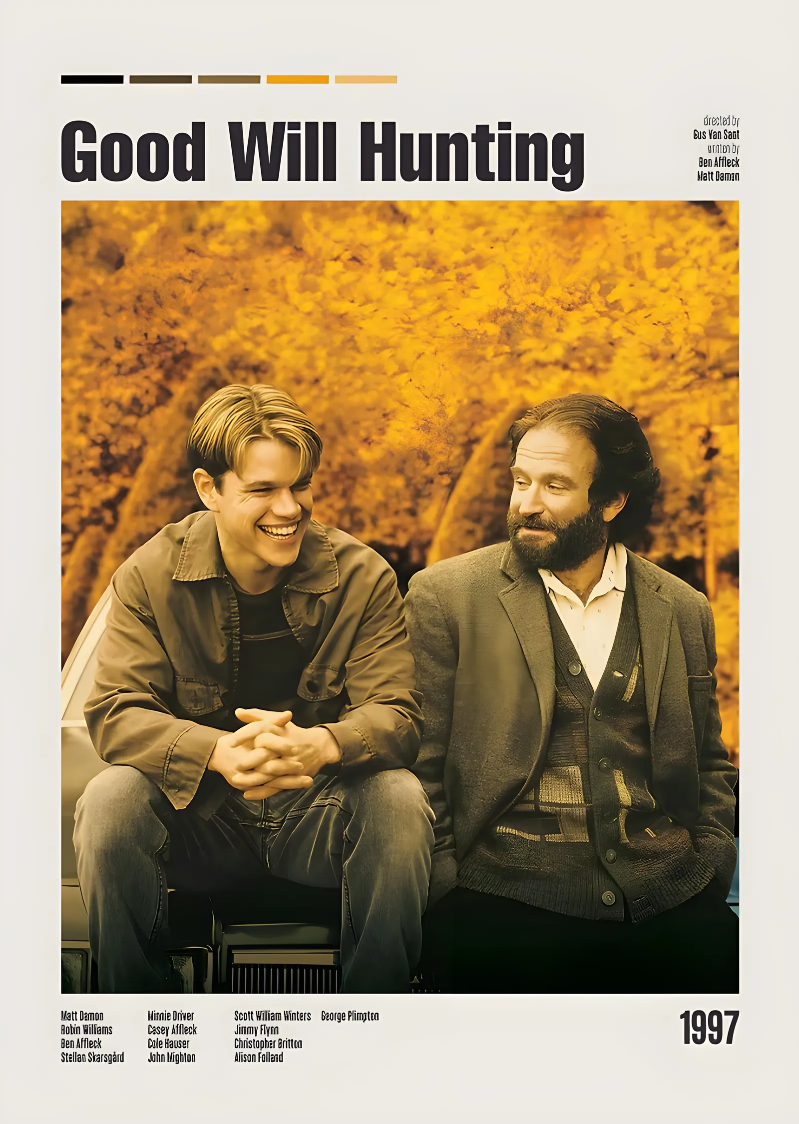 Good Will Hunting metal tablo