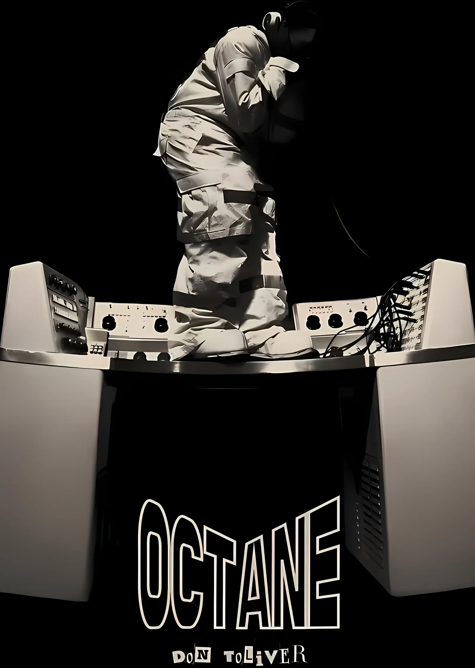 Octane - Motor Egzozu metal tablo