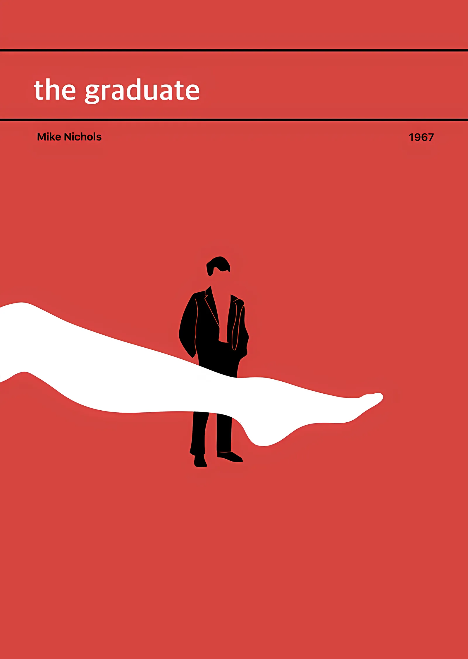 The Graduate metal tablo