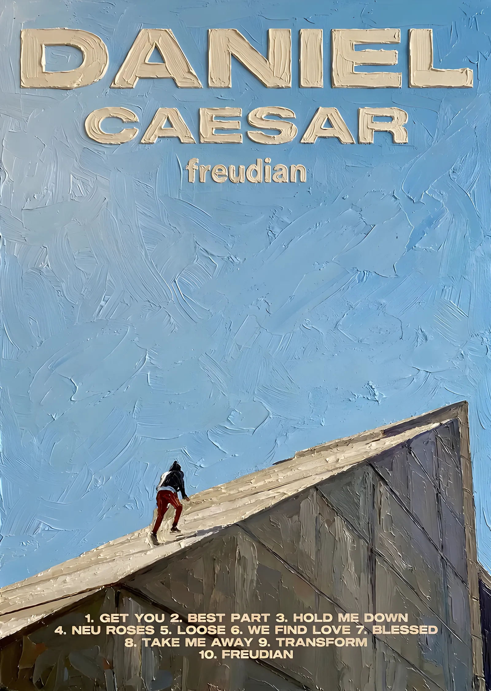 Daniel Caesar - Freudian metal tablo