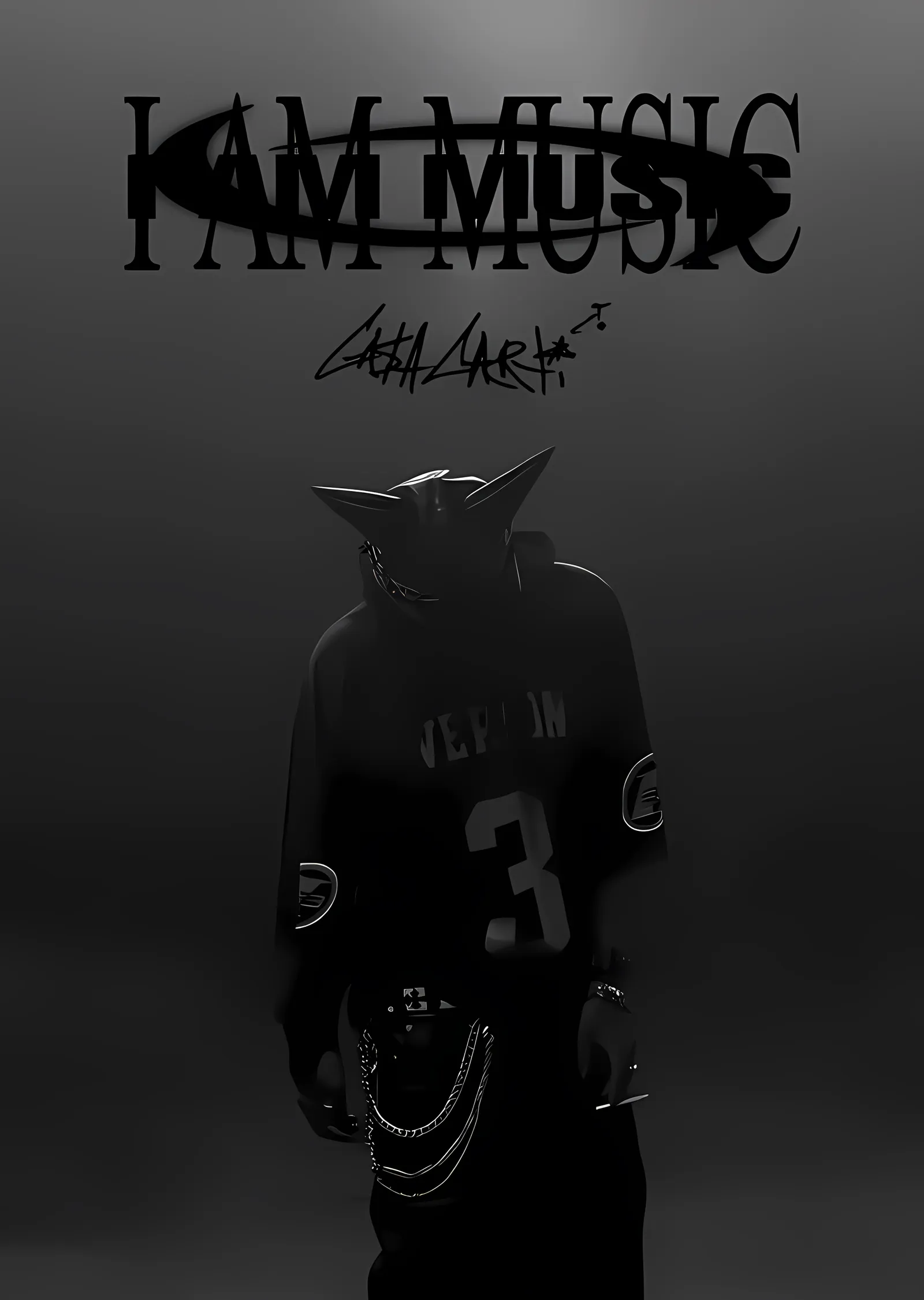 Playboi Carti - I Am Music metal tablo