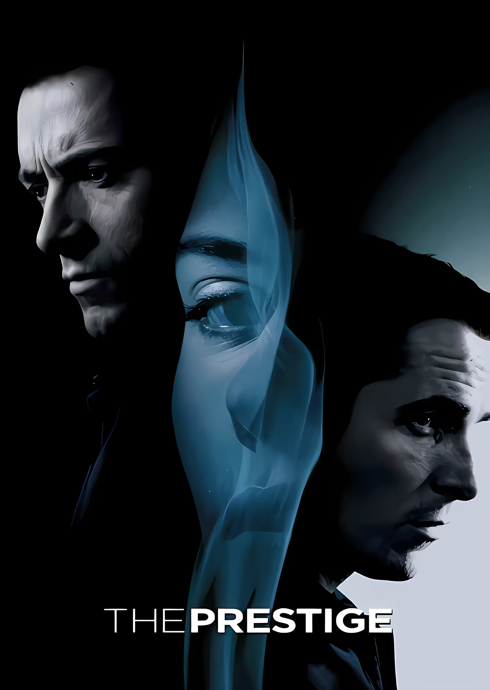 The Prestige - Angier ve Borden metal tablo