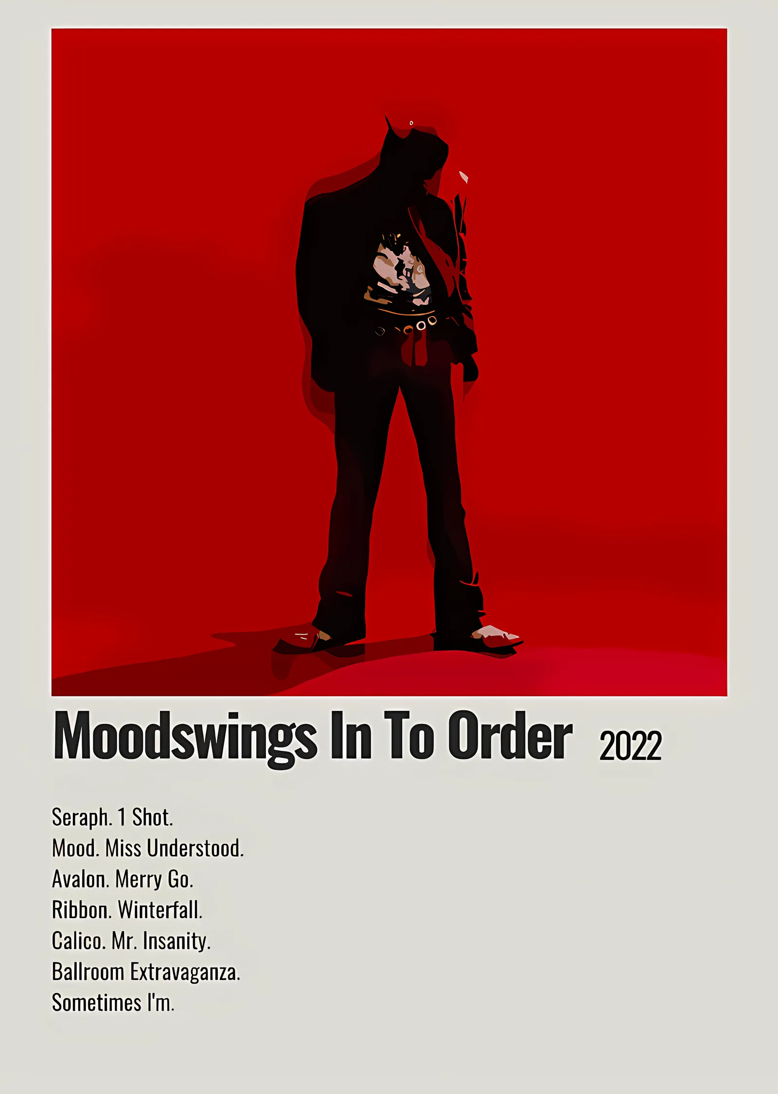 DPR IAN - Moodswings In to Order Künyesi metal tablo