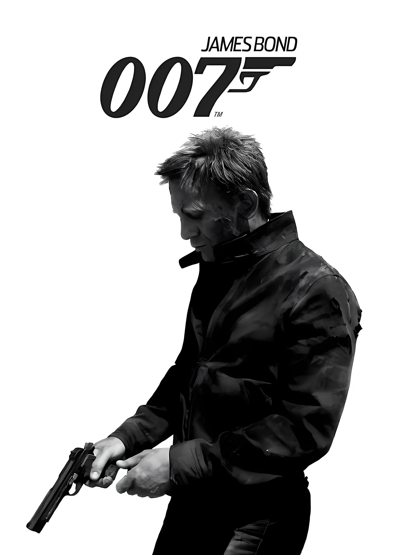 James Bond 007 metal tablo