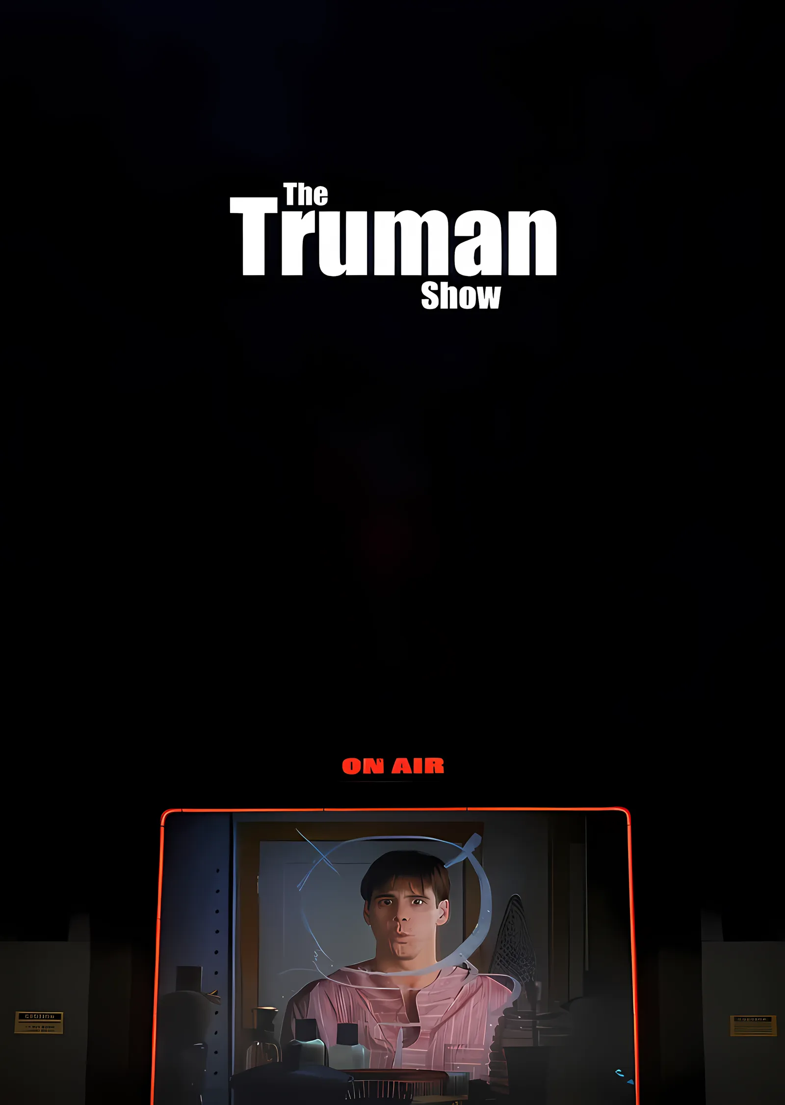 The Truman Show - On Air metal tablo