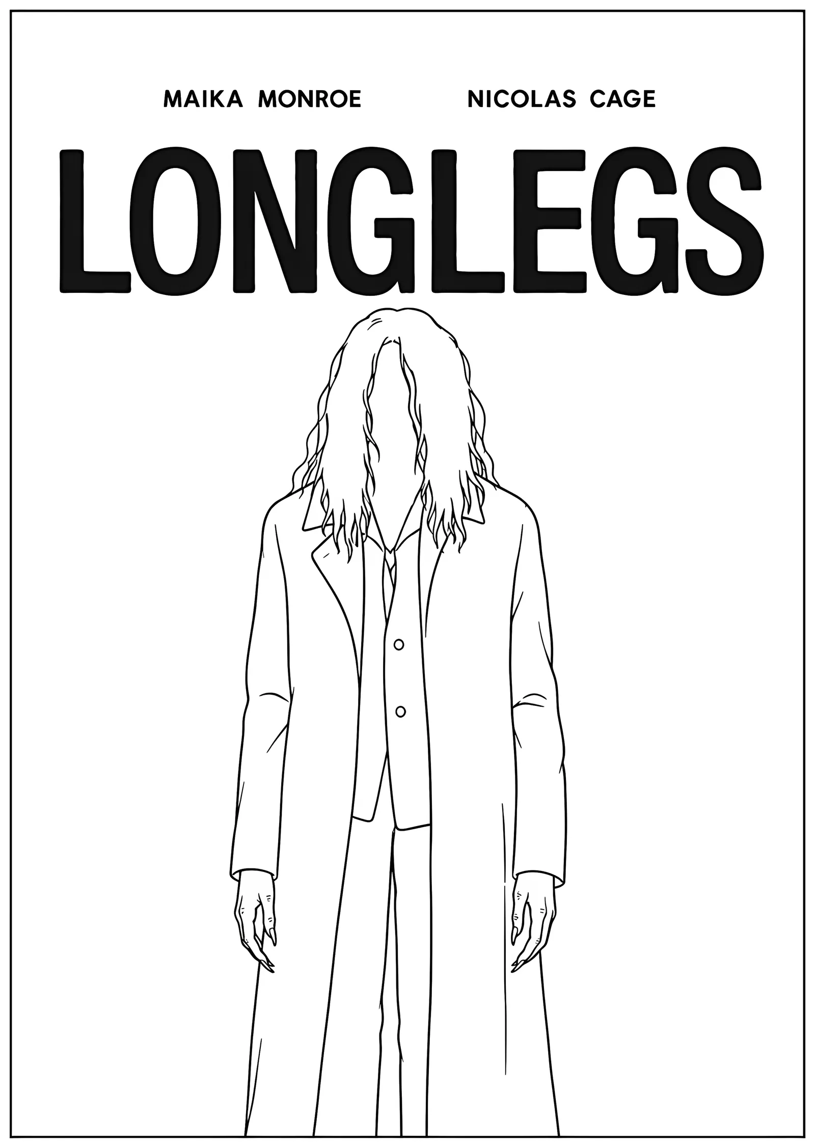 Longlegs metal tablo