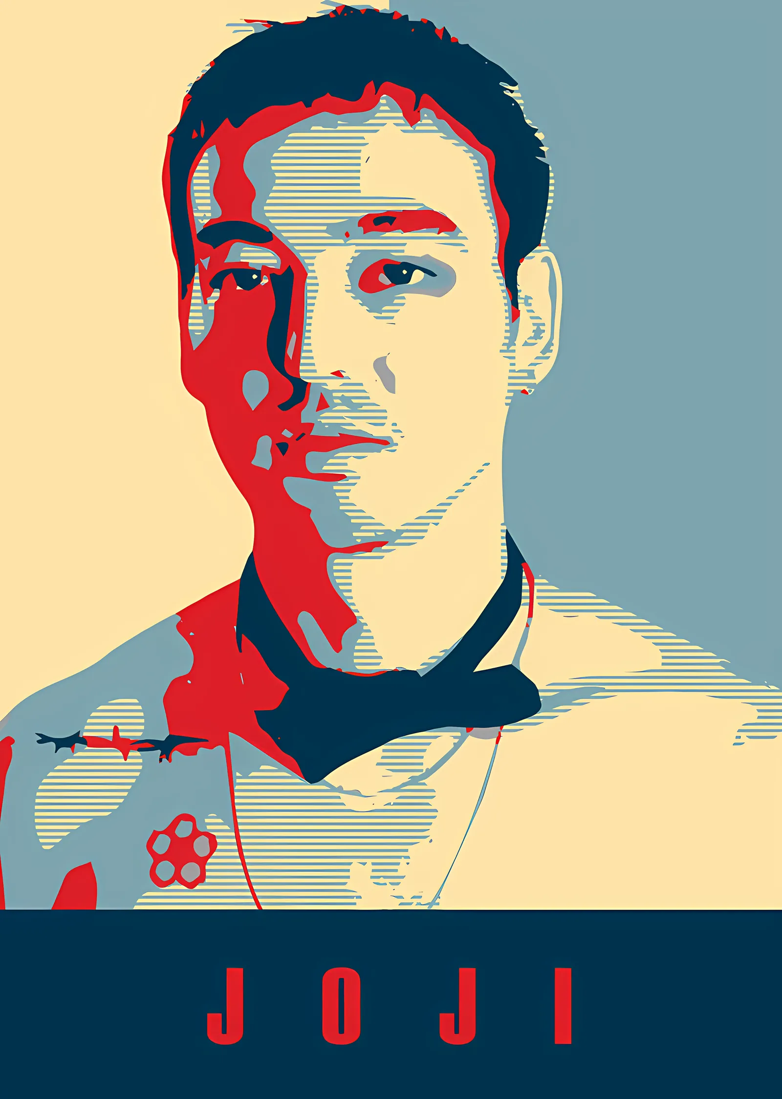 Joji - Pop Art Portre metal tablo