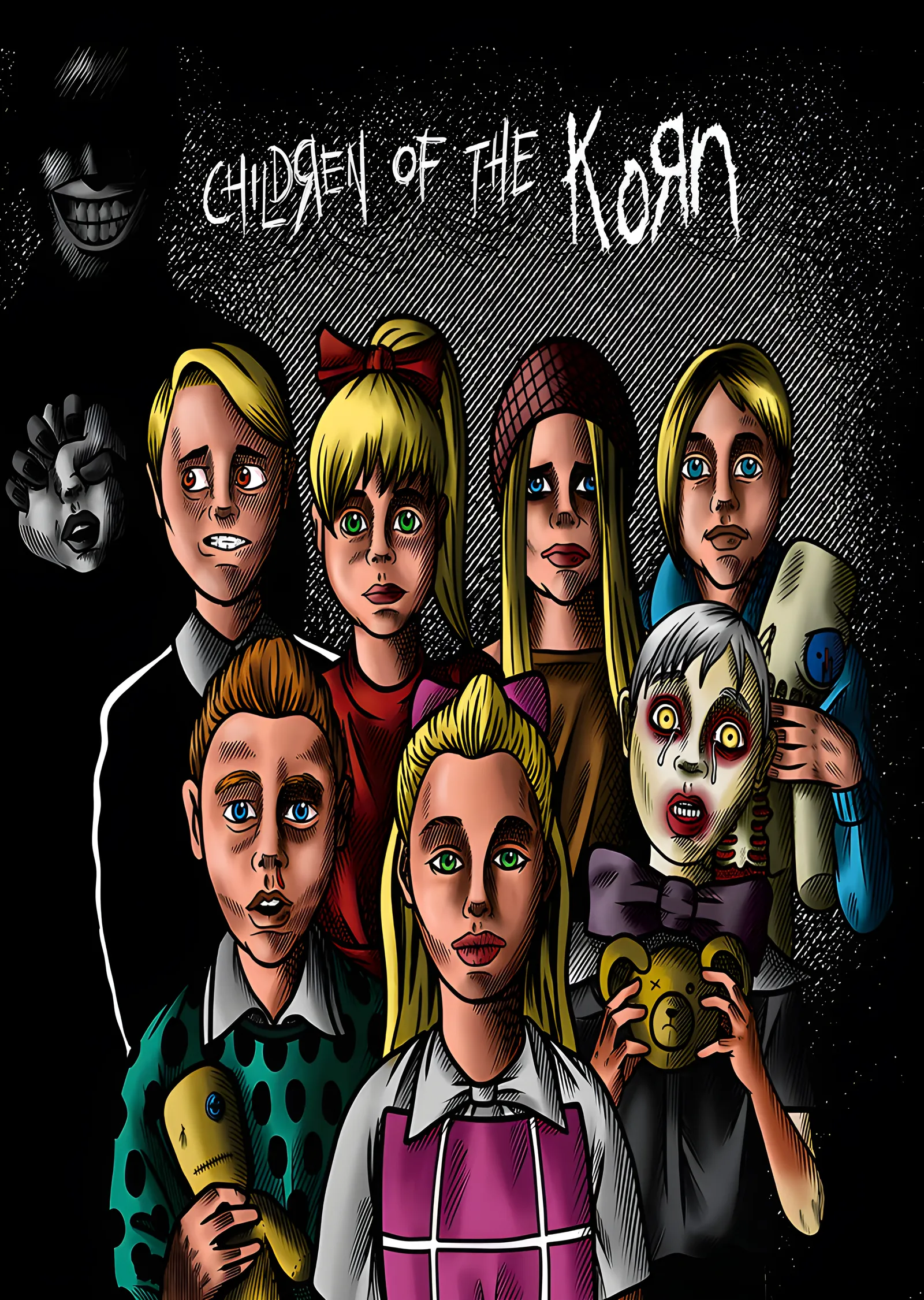 Korn - Children of the Korn metal tablo