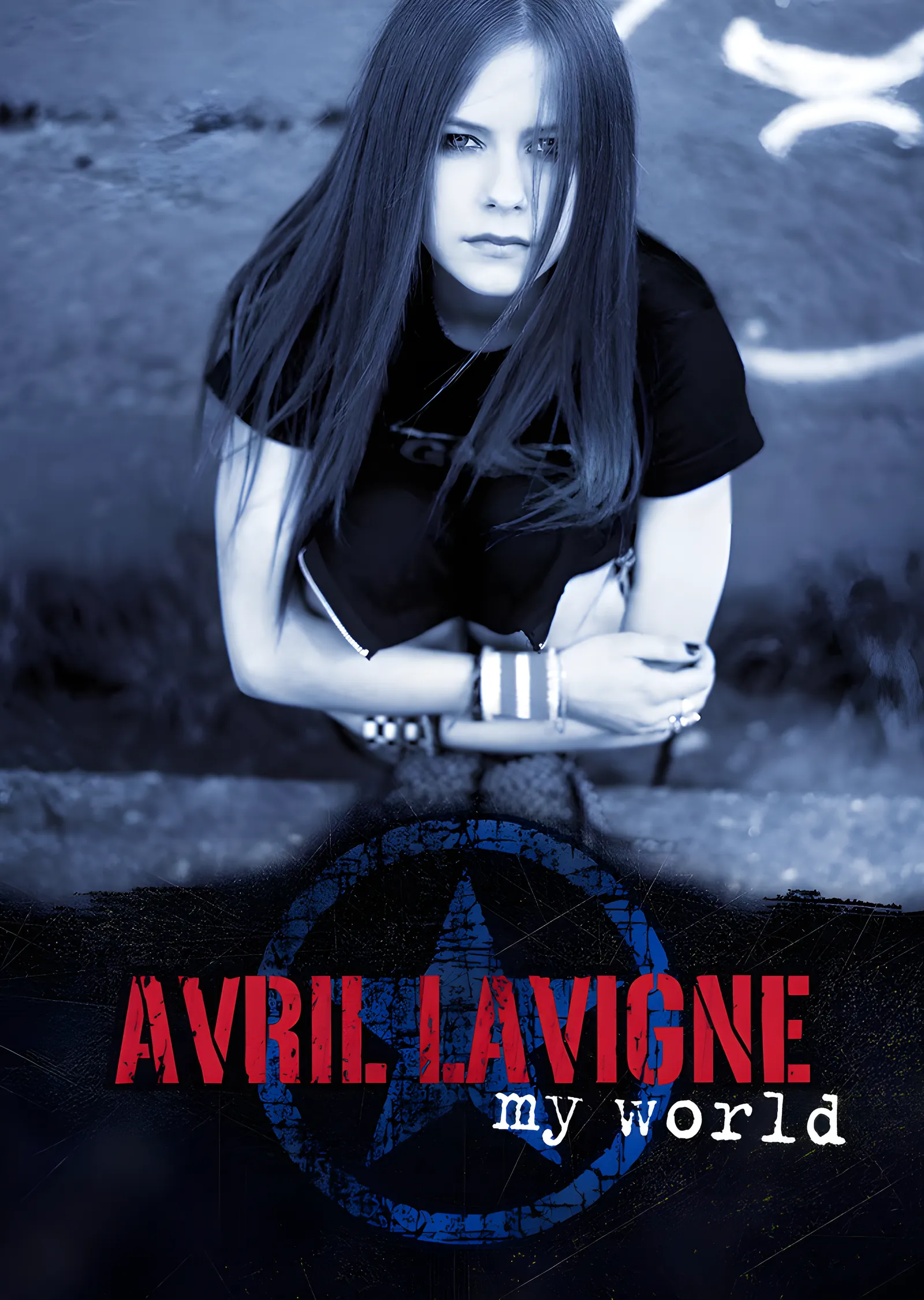 Avril Lavigne - My World Kapağı metal tablo