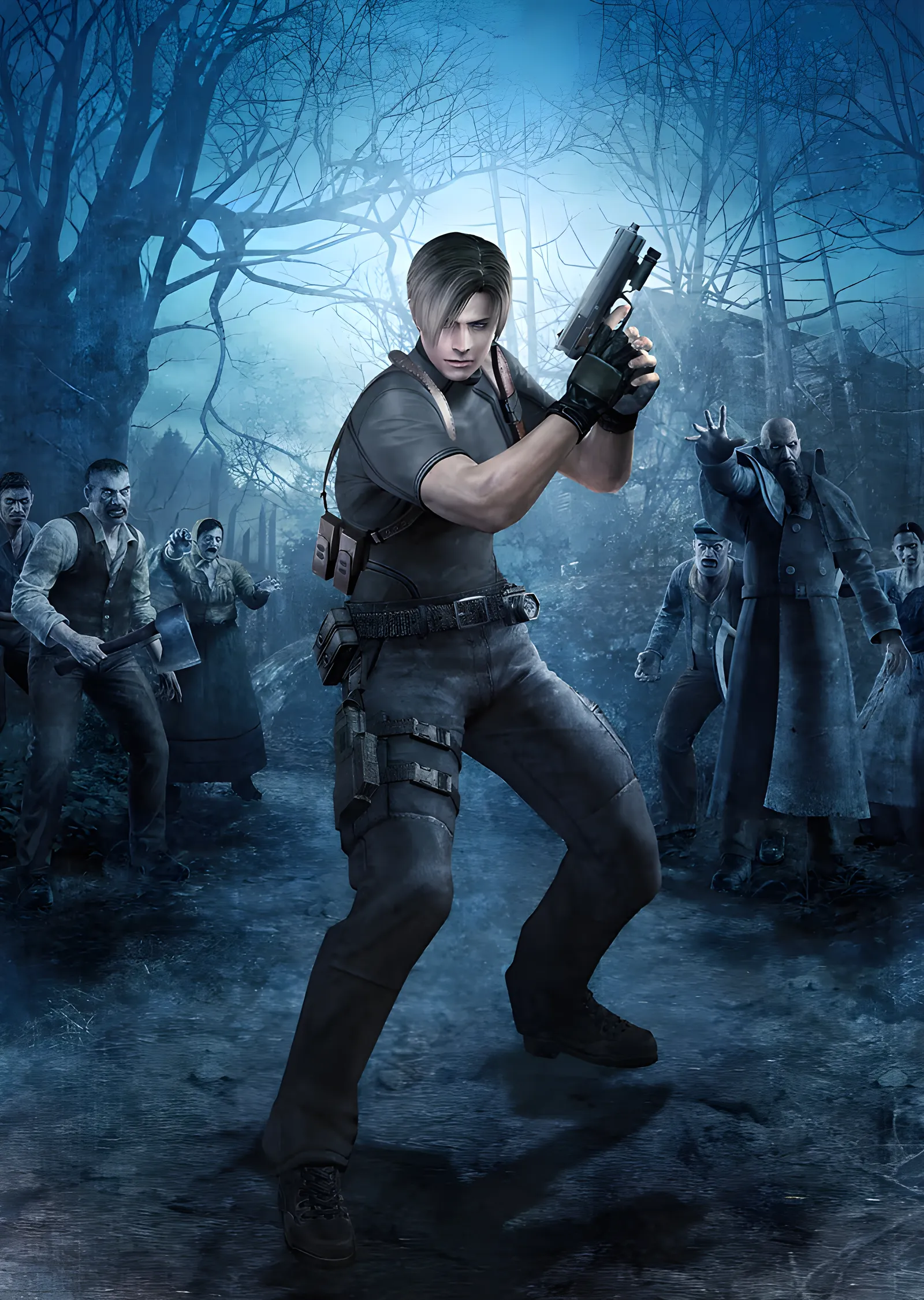 Resident Evil 4 - Sisli Köy metal tablo