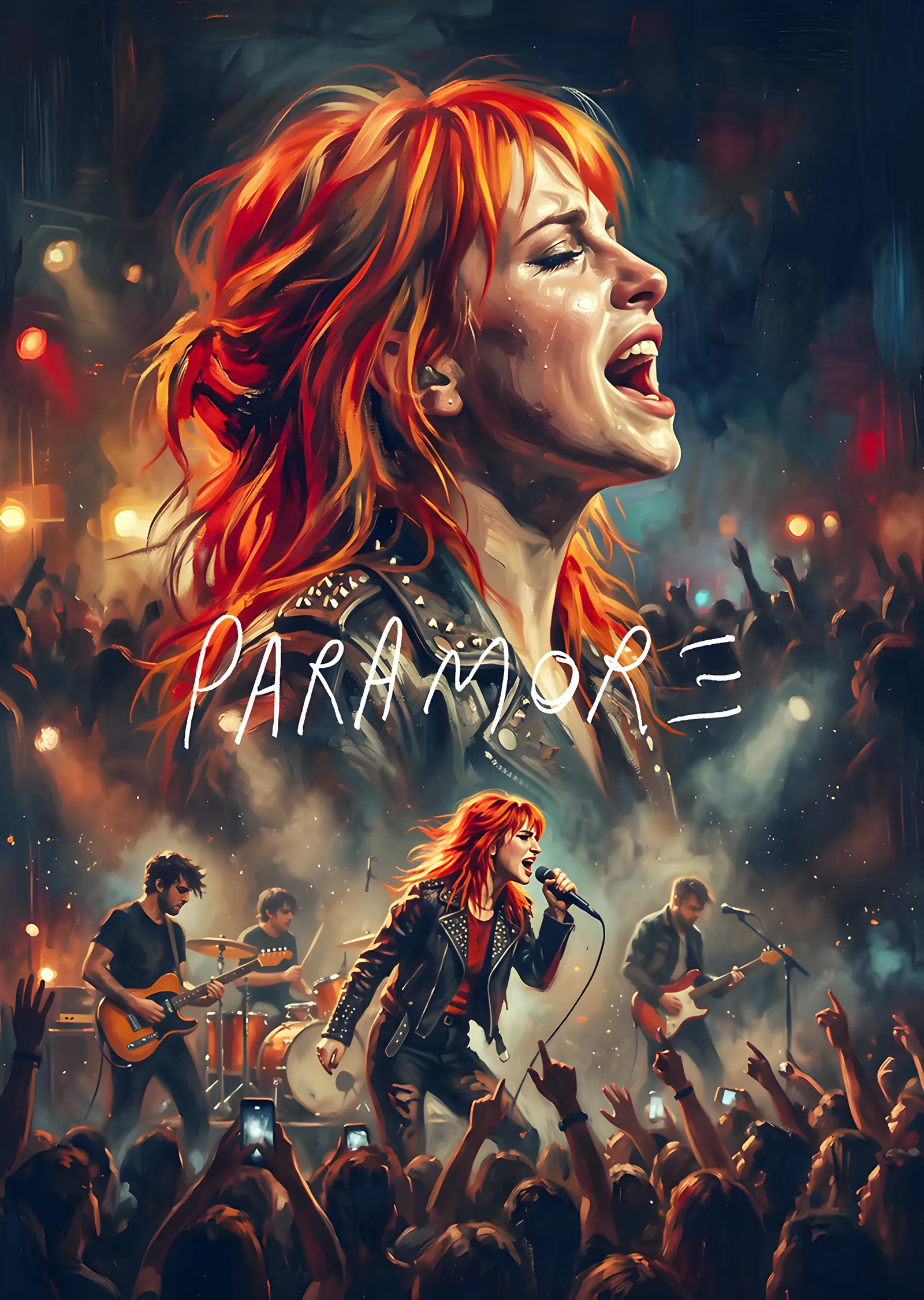 Paramore - Konser Sahnesi Tablosu