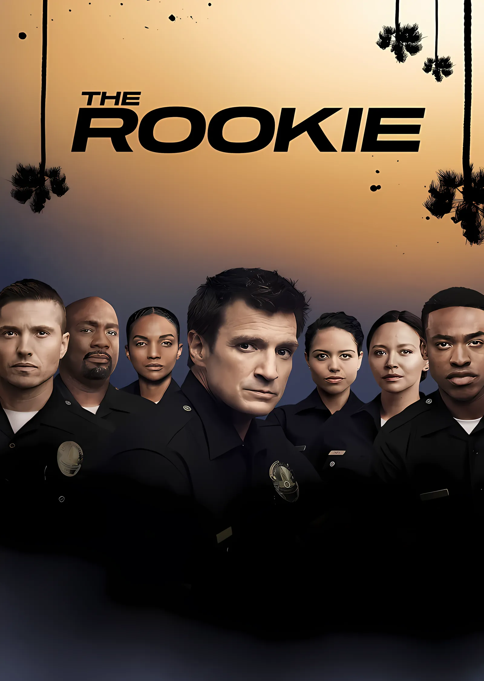 The Rookie - Ekip Afişi metal tablo