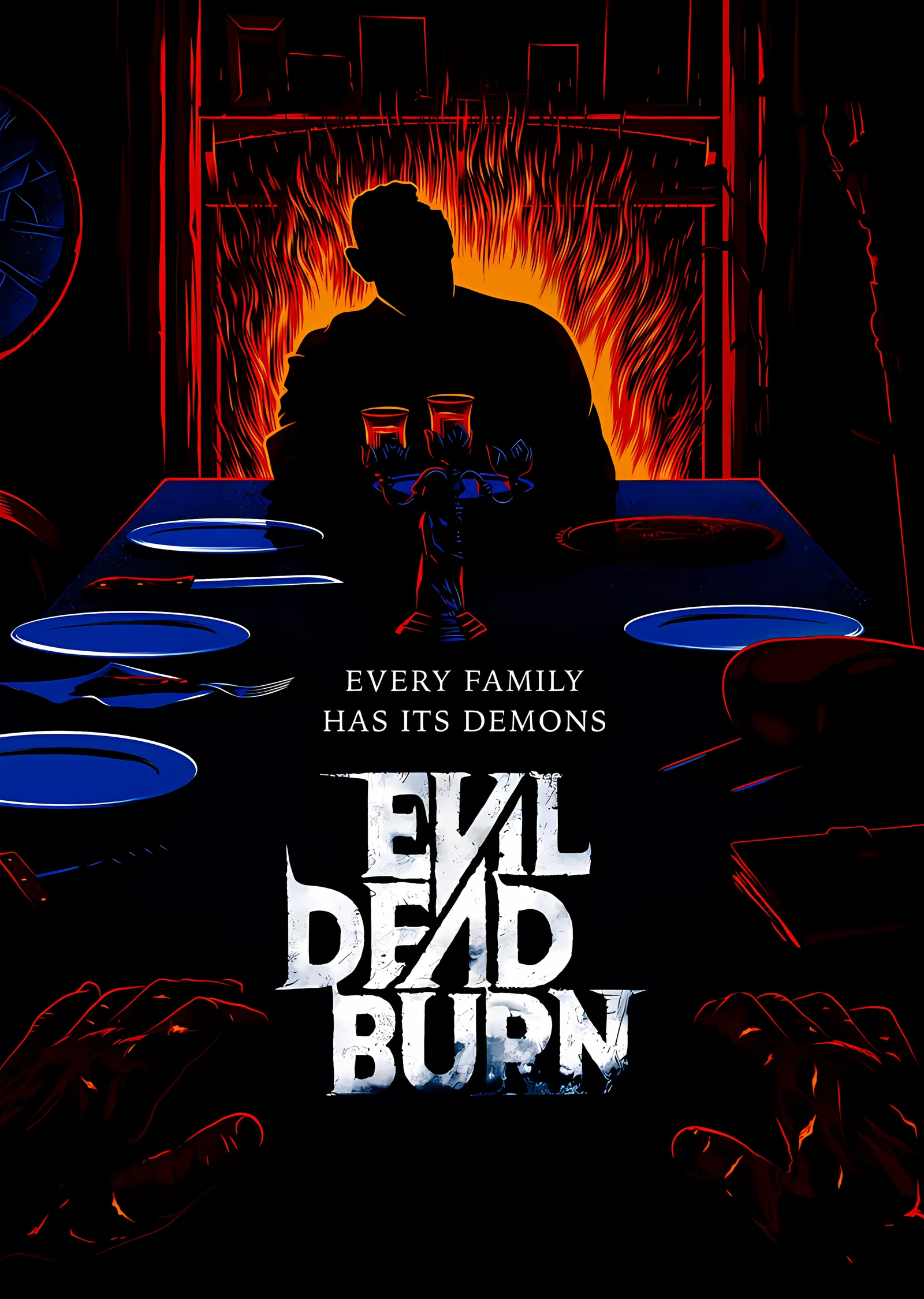 Evil Dead Burn - Every Family Has Its Demons metal tablo