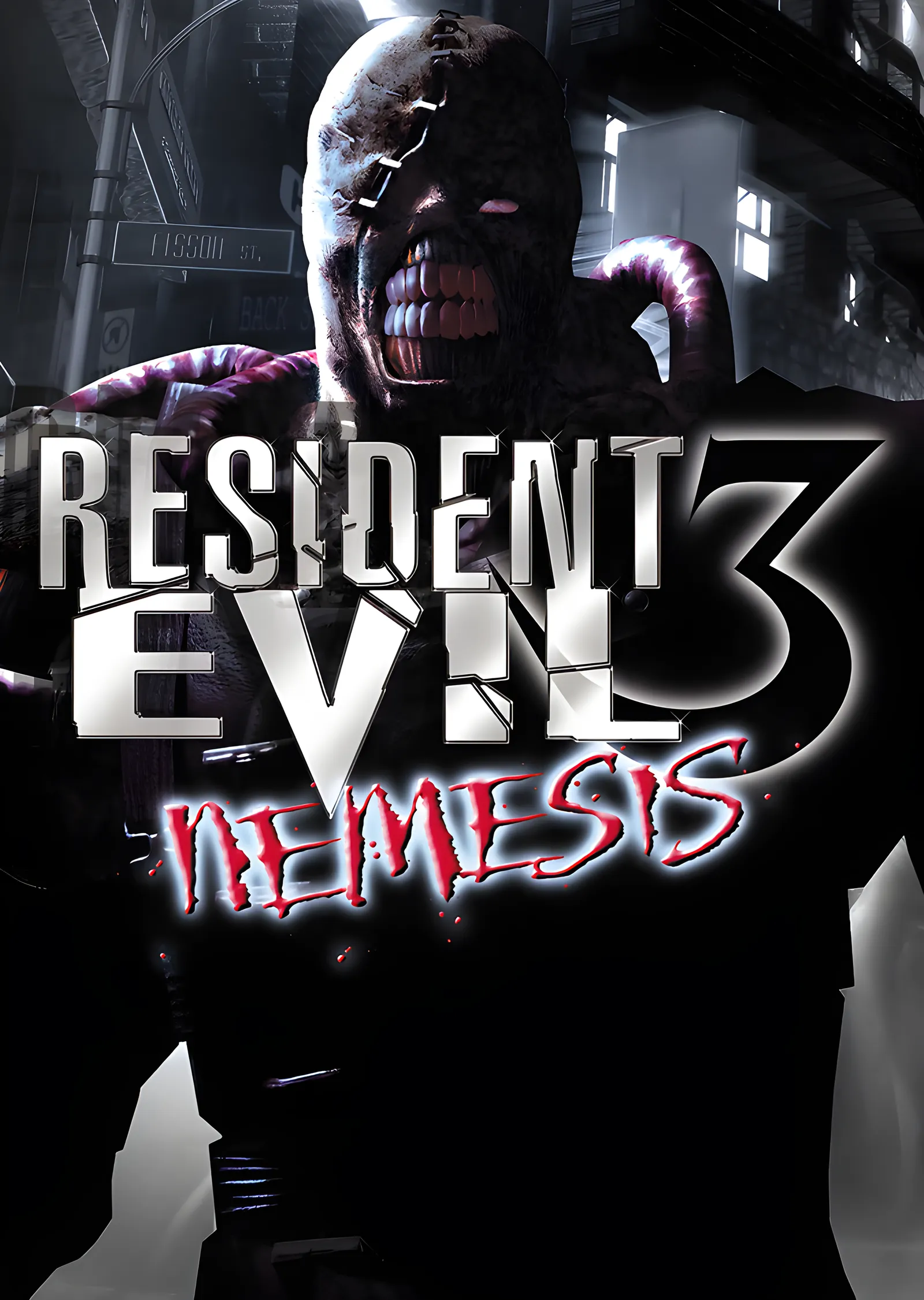 Resident Evil 3 - Nemesis metal tablo