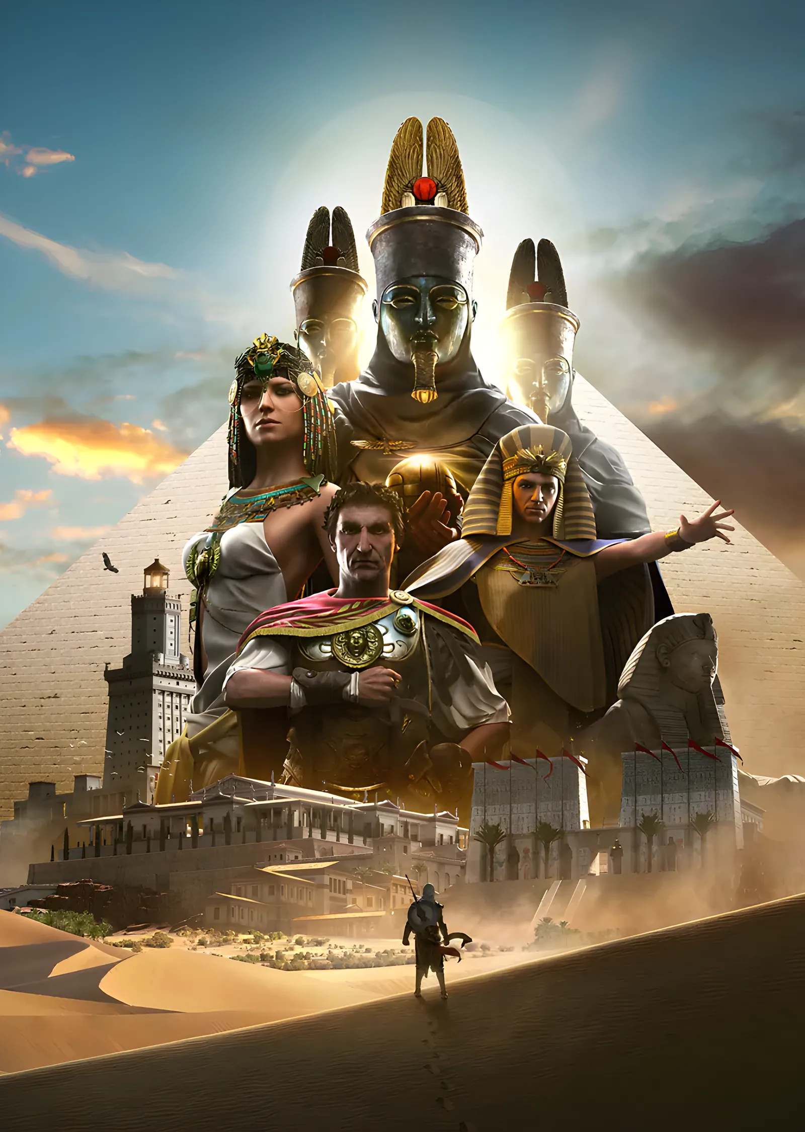 Assassin's Creed Origins - Karakter Kadrosu metal tablo