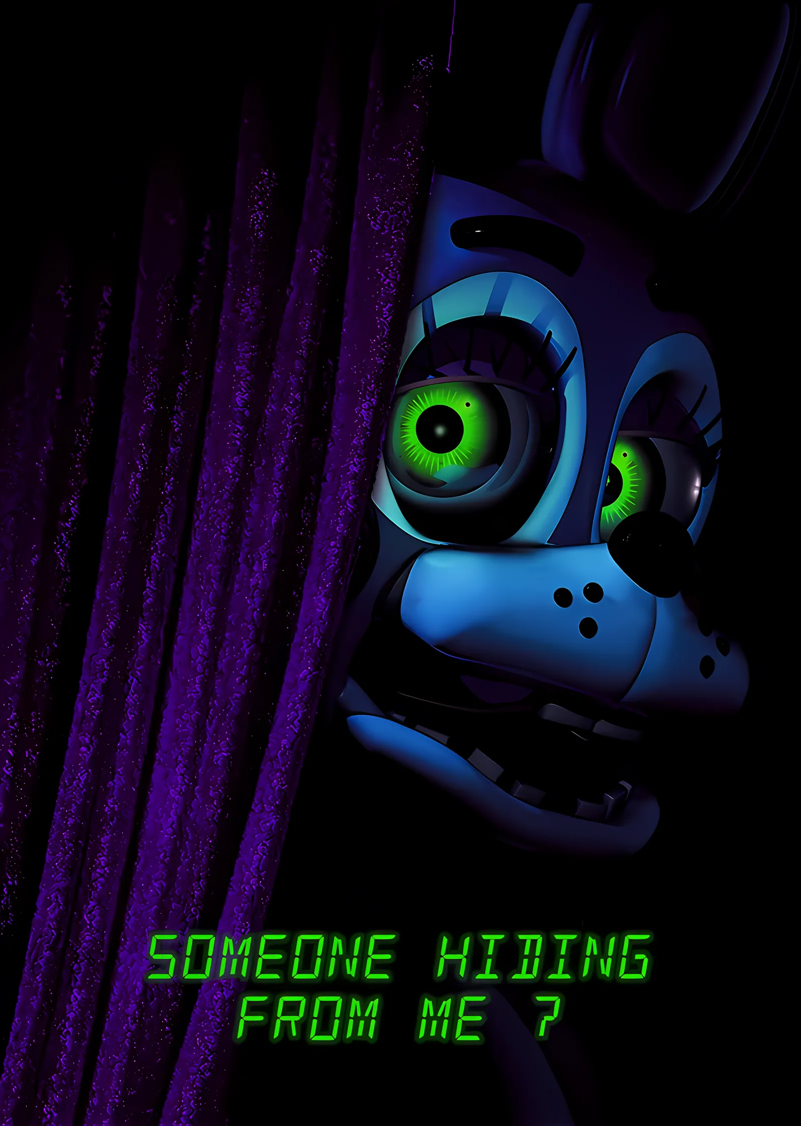 Five Nights at Freddy's - Someone Hiding From Me metal tablo