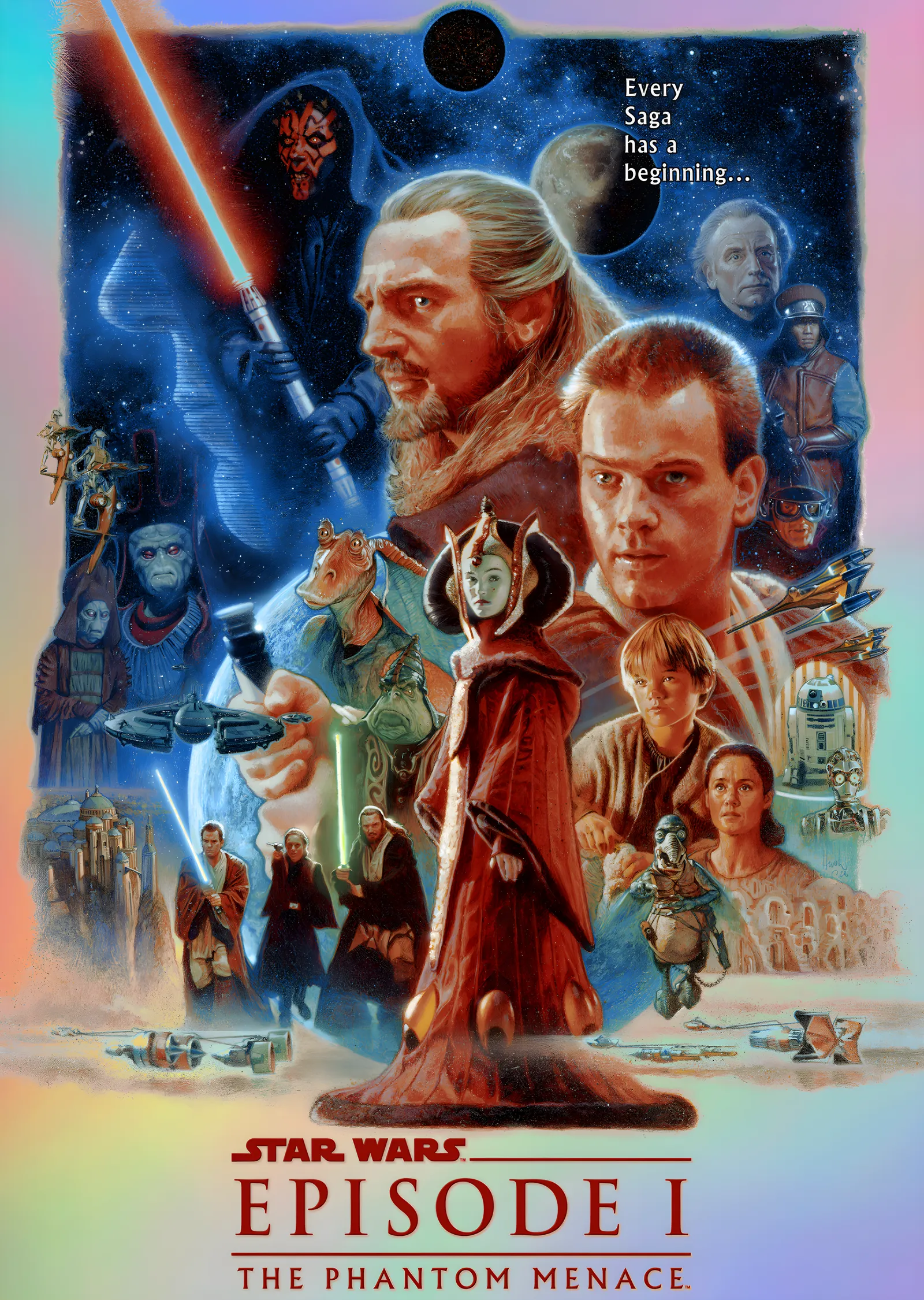Star Wars: Episode I - The Phantom Menace metal tablo