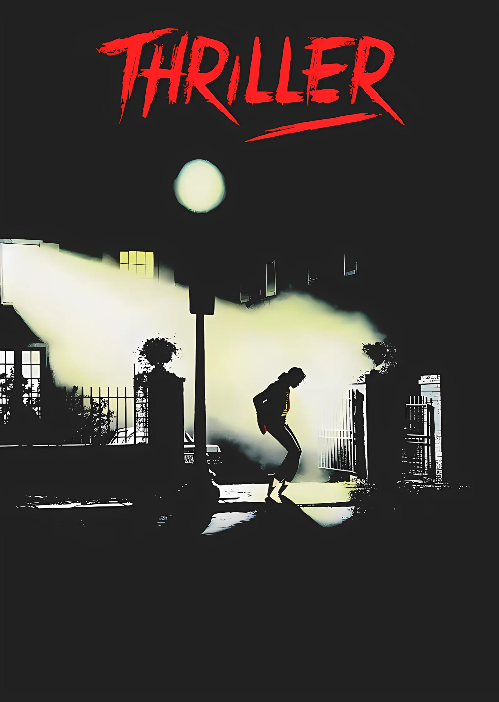 Michael Jackson - Thriller metal tablo