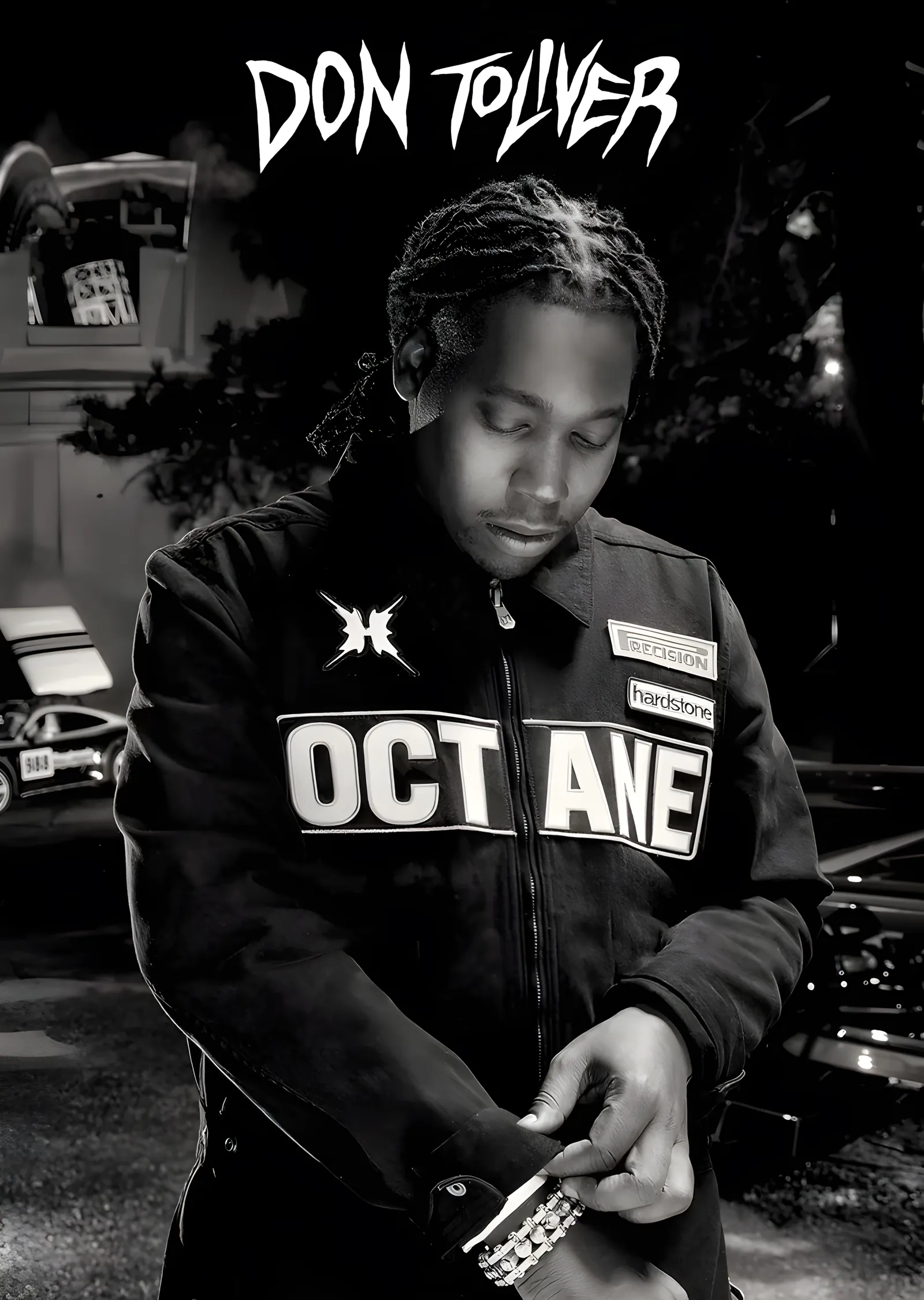 Don Toliver - Octane Ceketi metal tablo