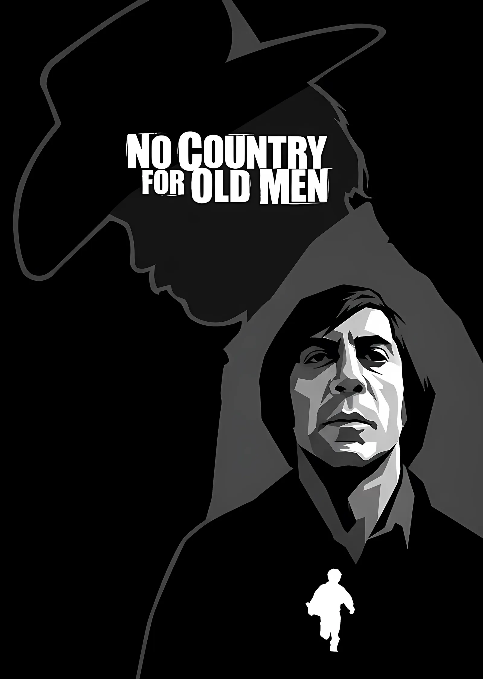No Country for Old Men - Anton Chigurh metal tablo