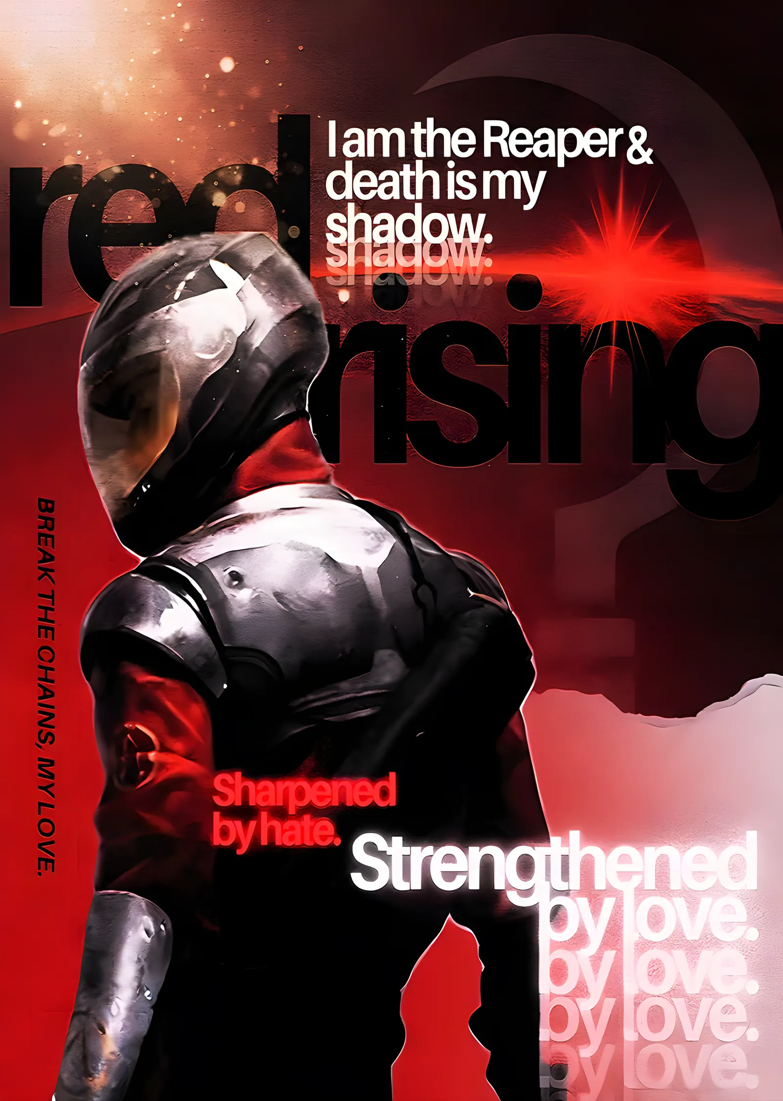 Red Rising - I Am the Reaper metal tablo